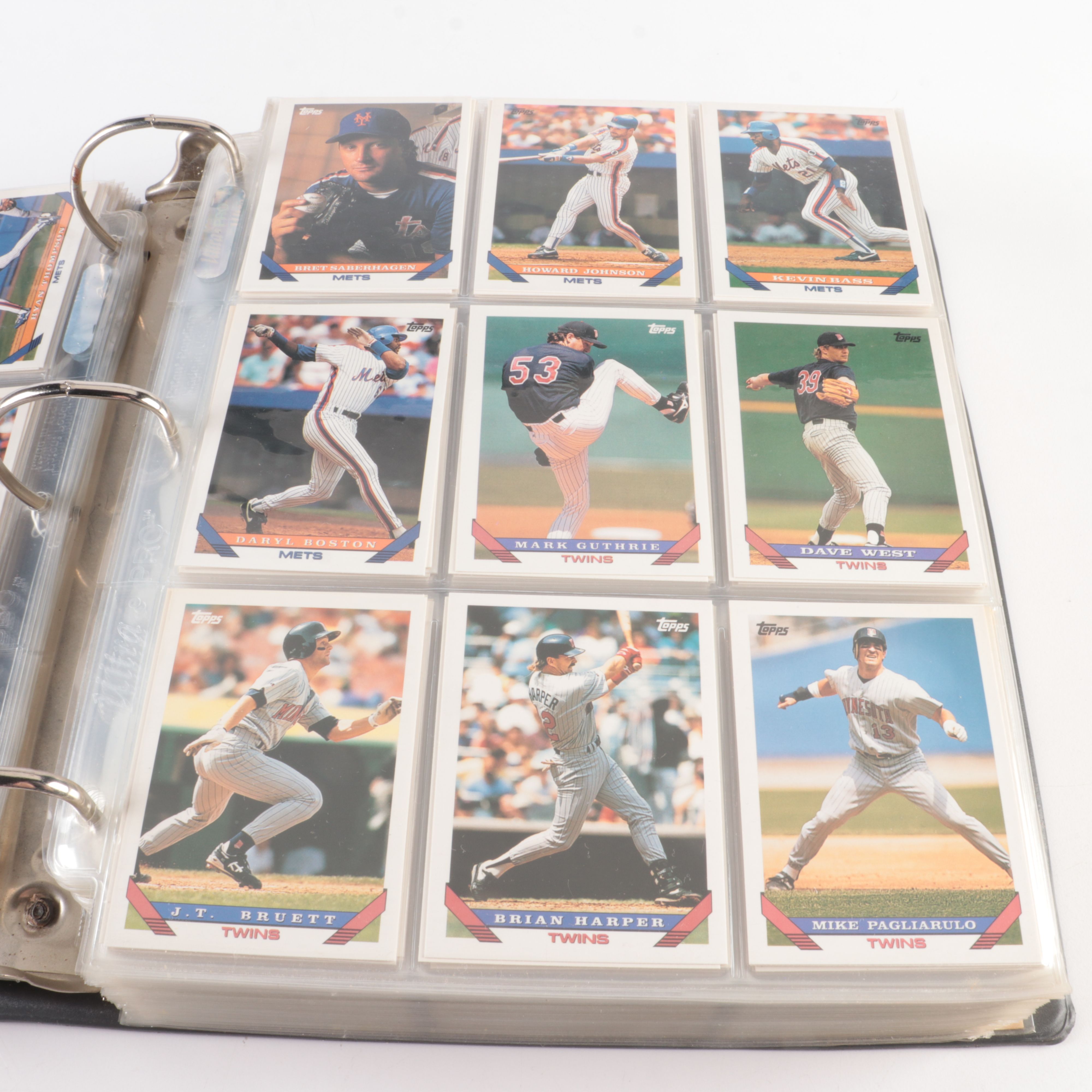 Baseball Card Collection, 1980s and 1990s, Topps and Fleer