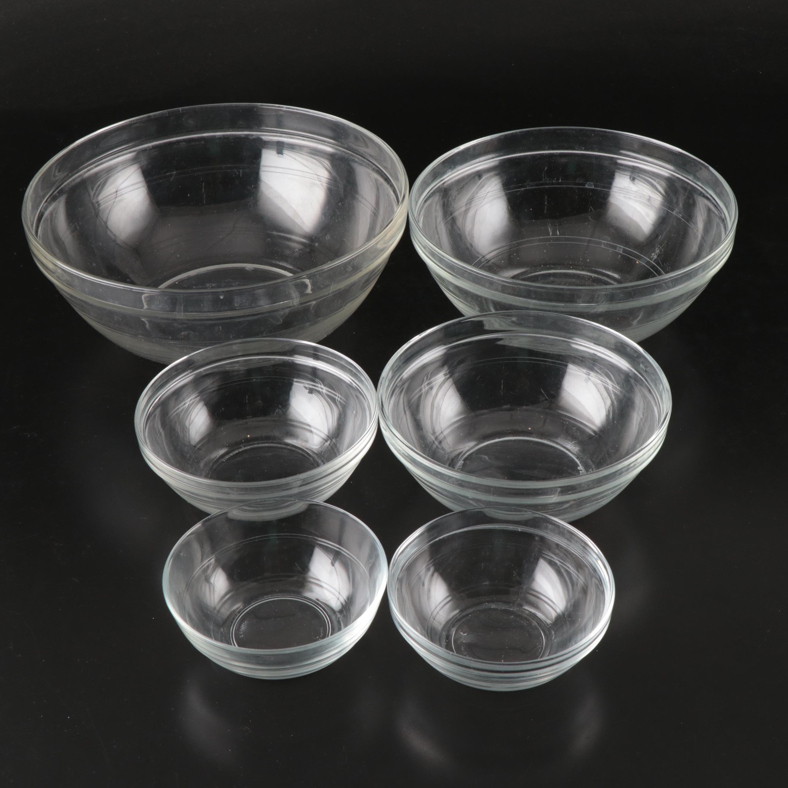 Duralex "Le Gigogne" Stackable Glass Bowls