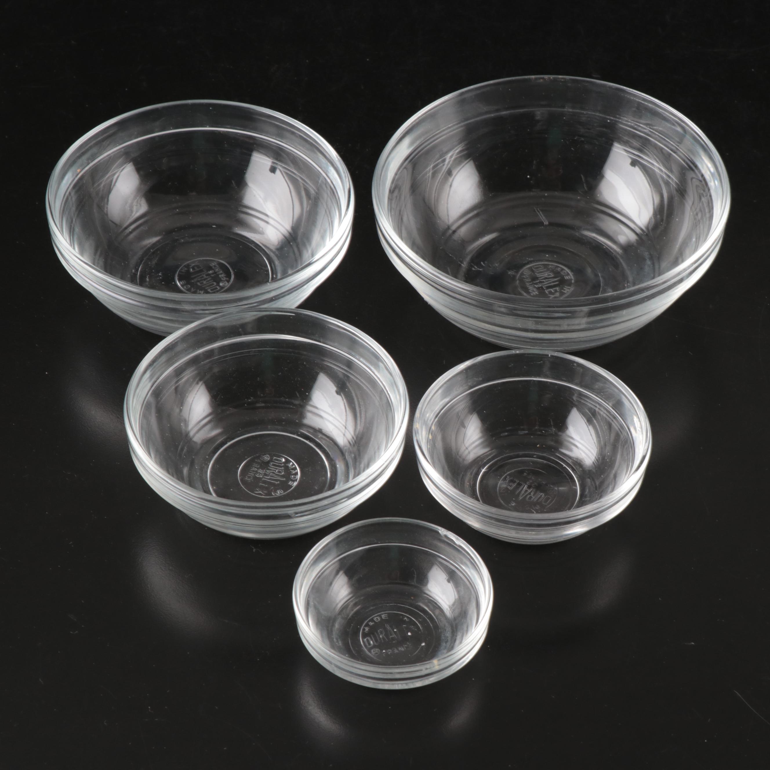 Duralex "Le Gigogne" Stackable Glass Bowls
