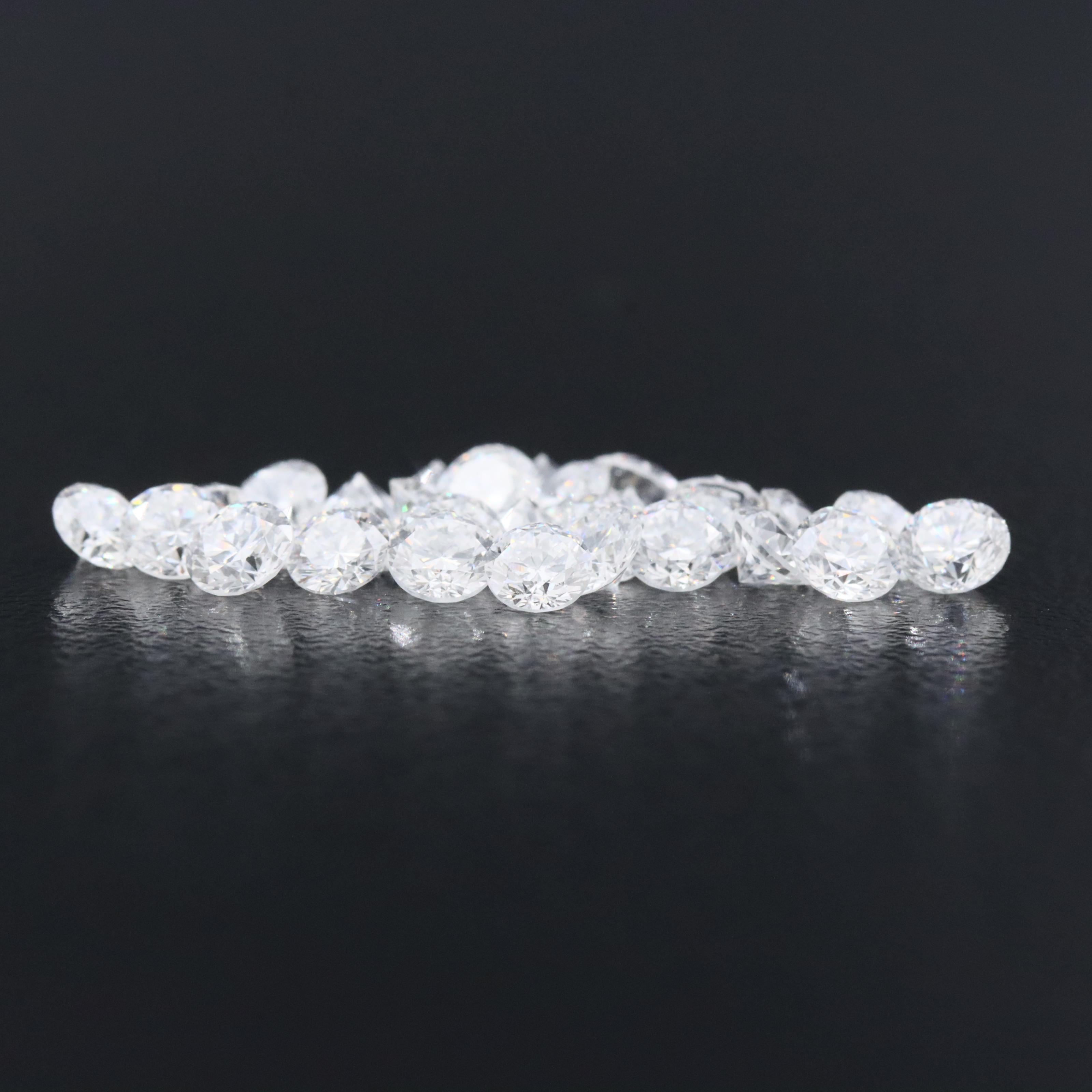 Loose 3.28 CTW Lab Grown Diamonds