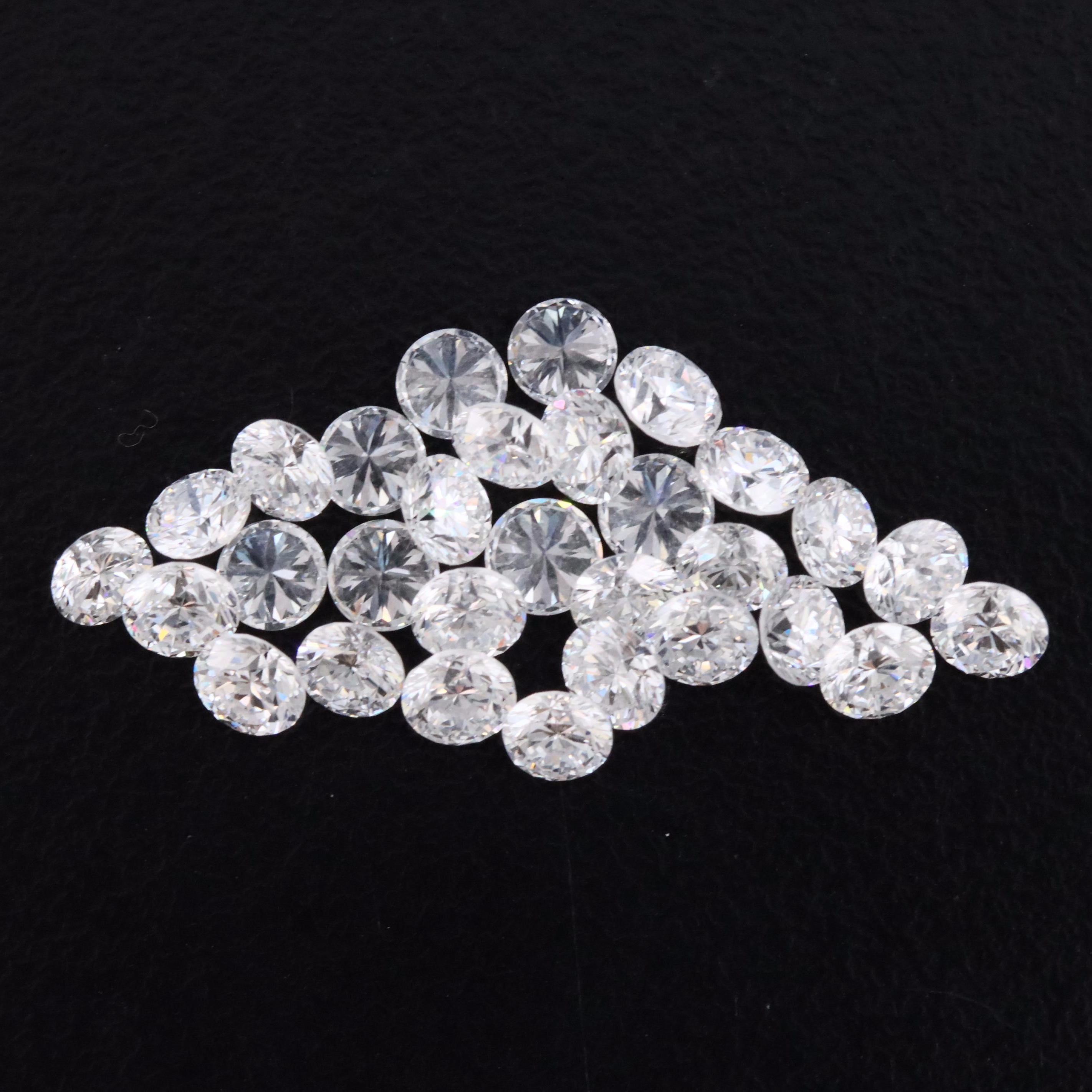 Loose 3.28 CTW Lab Grown Diamonds