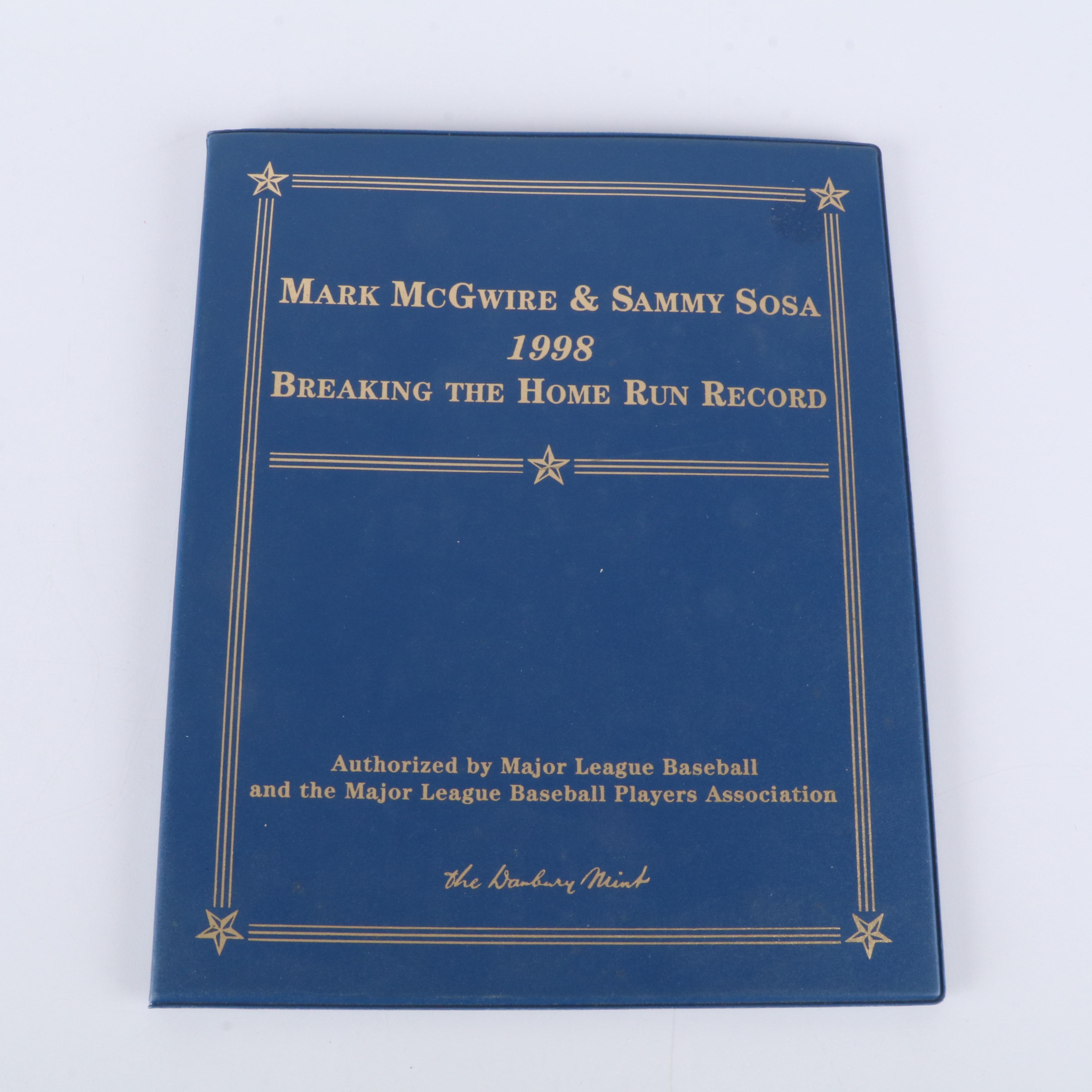 Mark McGwire and Sammy Sosa Danbury Mint Baseball Cards with More