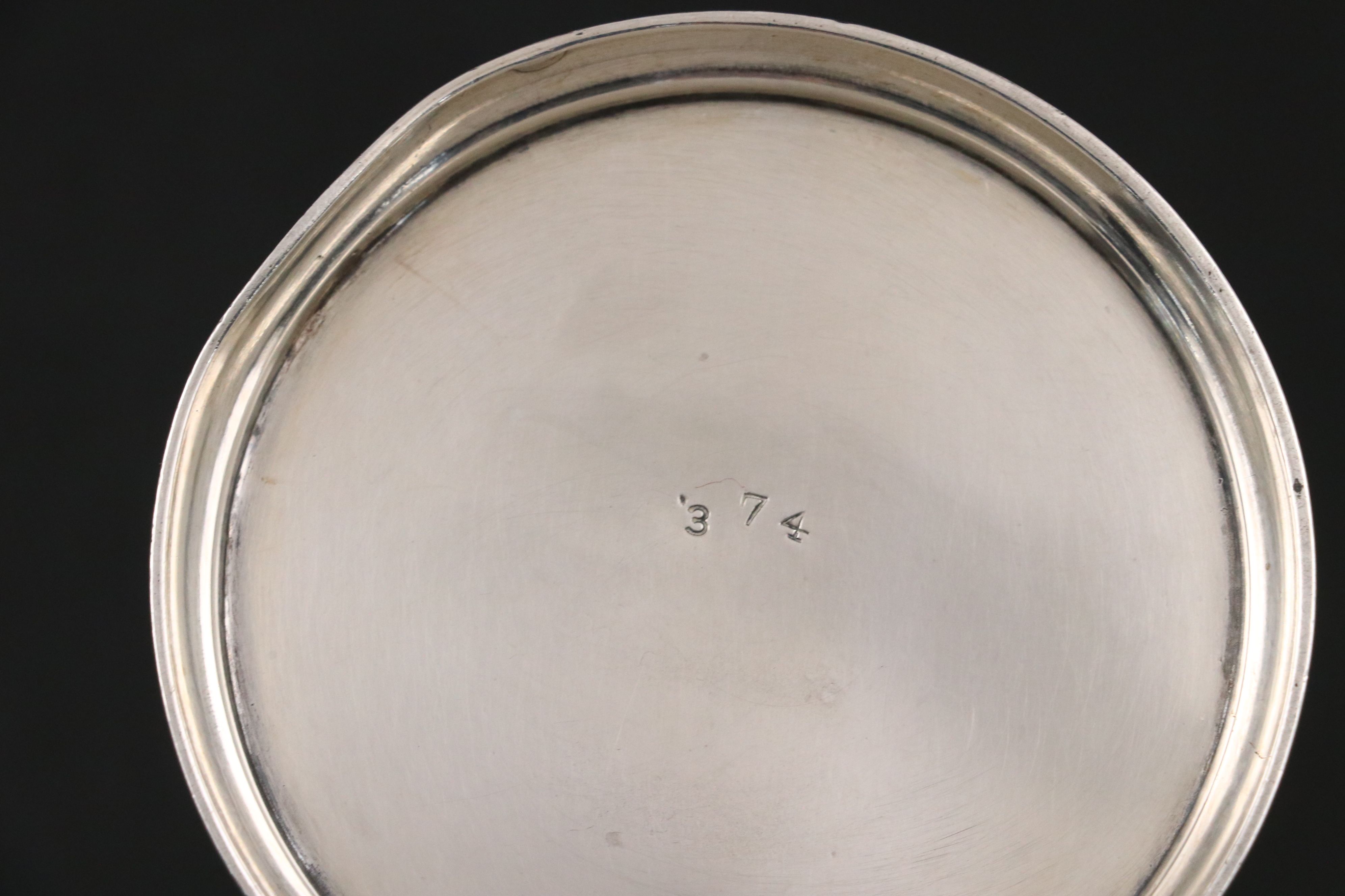 English Arts & Crafts Sterling Creamer with Other Lidded Box and Sugar Bowl