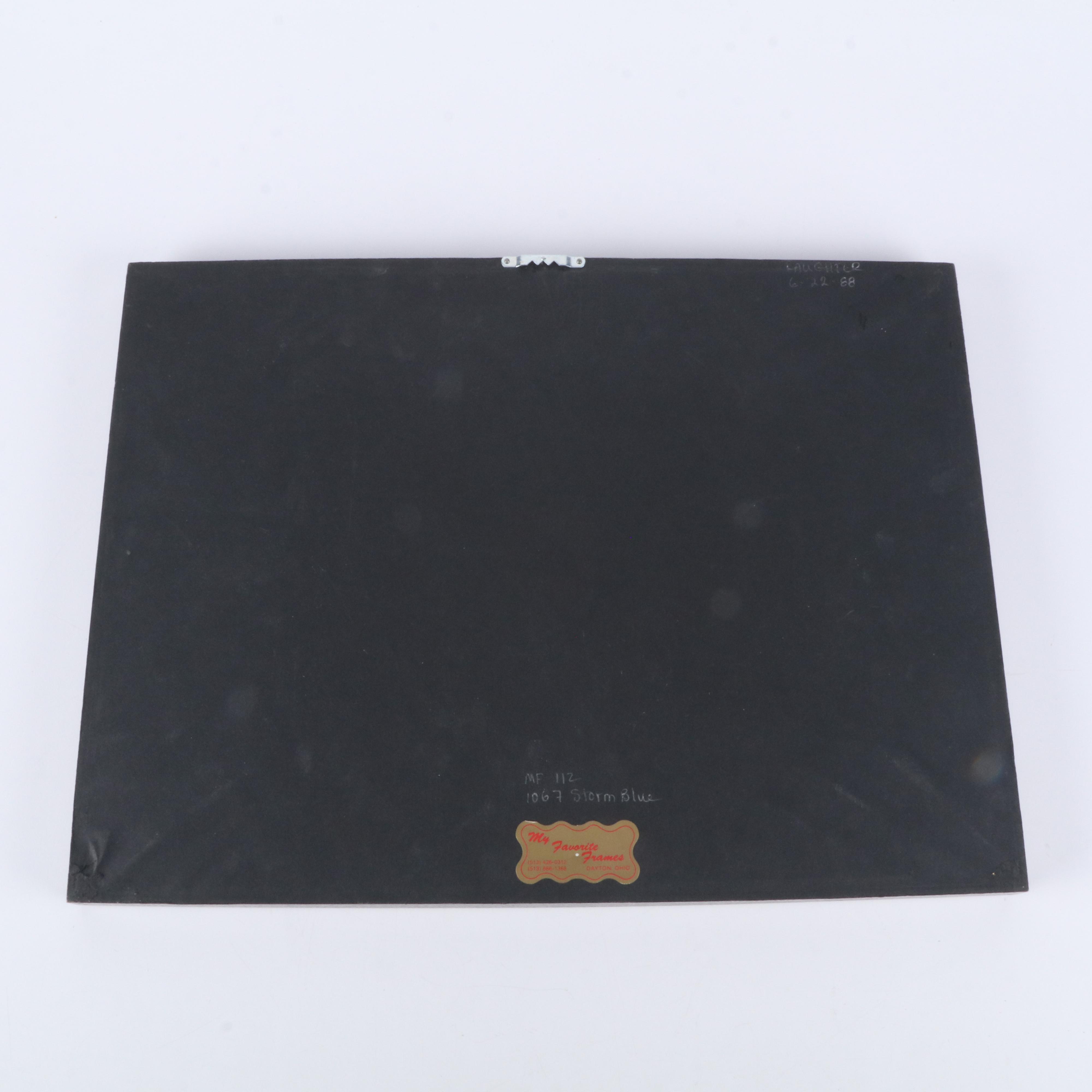 Dottie Pepper Signed Framed Golfing Print