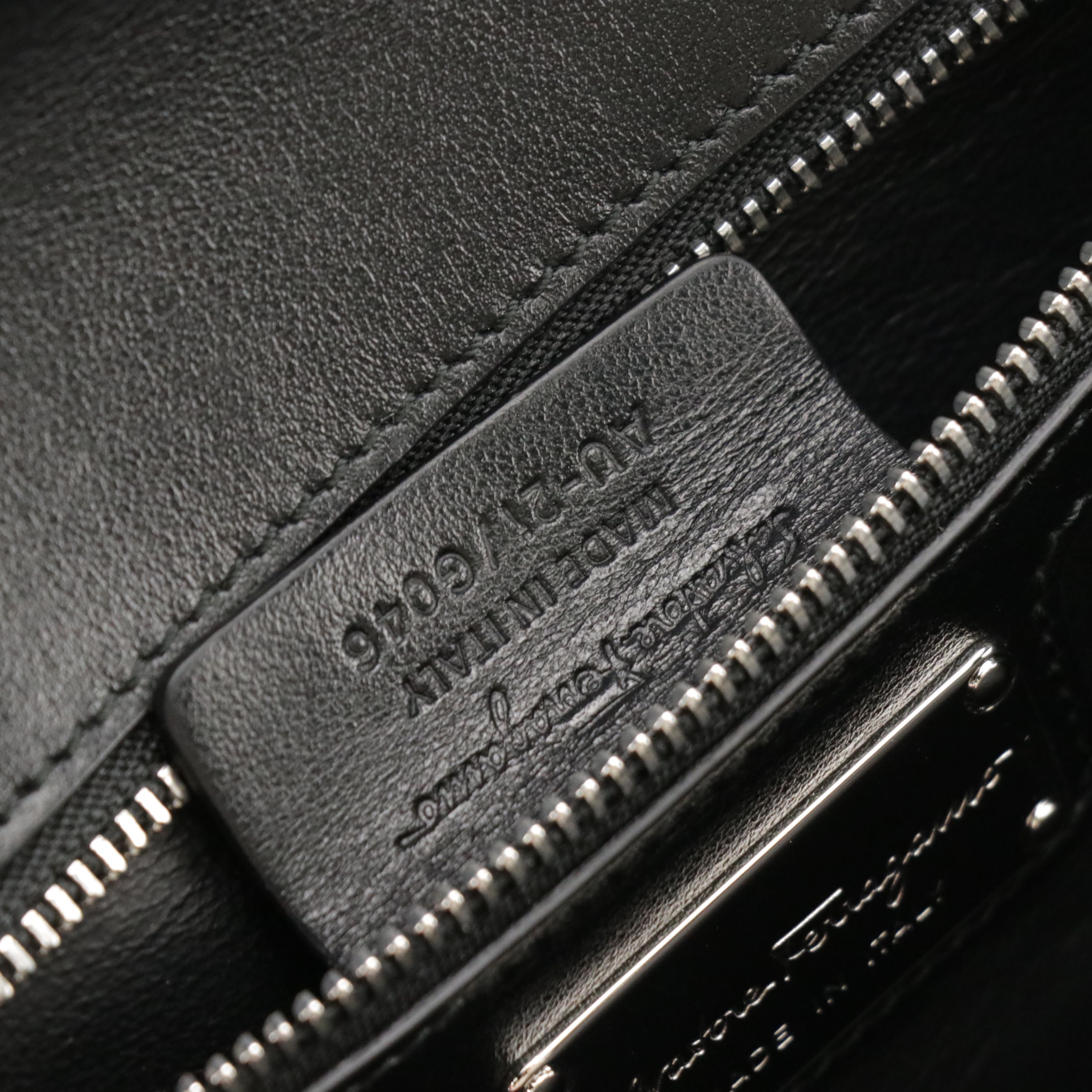 Salvatore Ferragamo Vara Bow Full Flap Shoulder Bag in Saffiano & Patent Leather