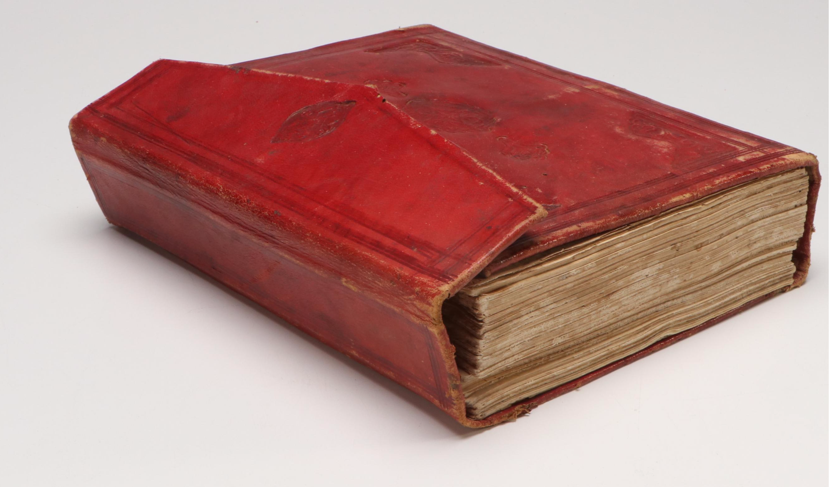 Handwritten Folio Manuscript of Islamic Studies in Wallet Style Binding