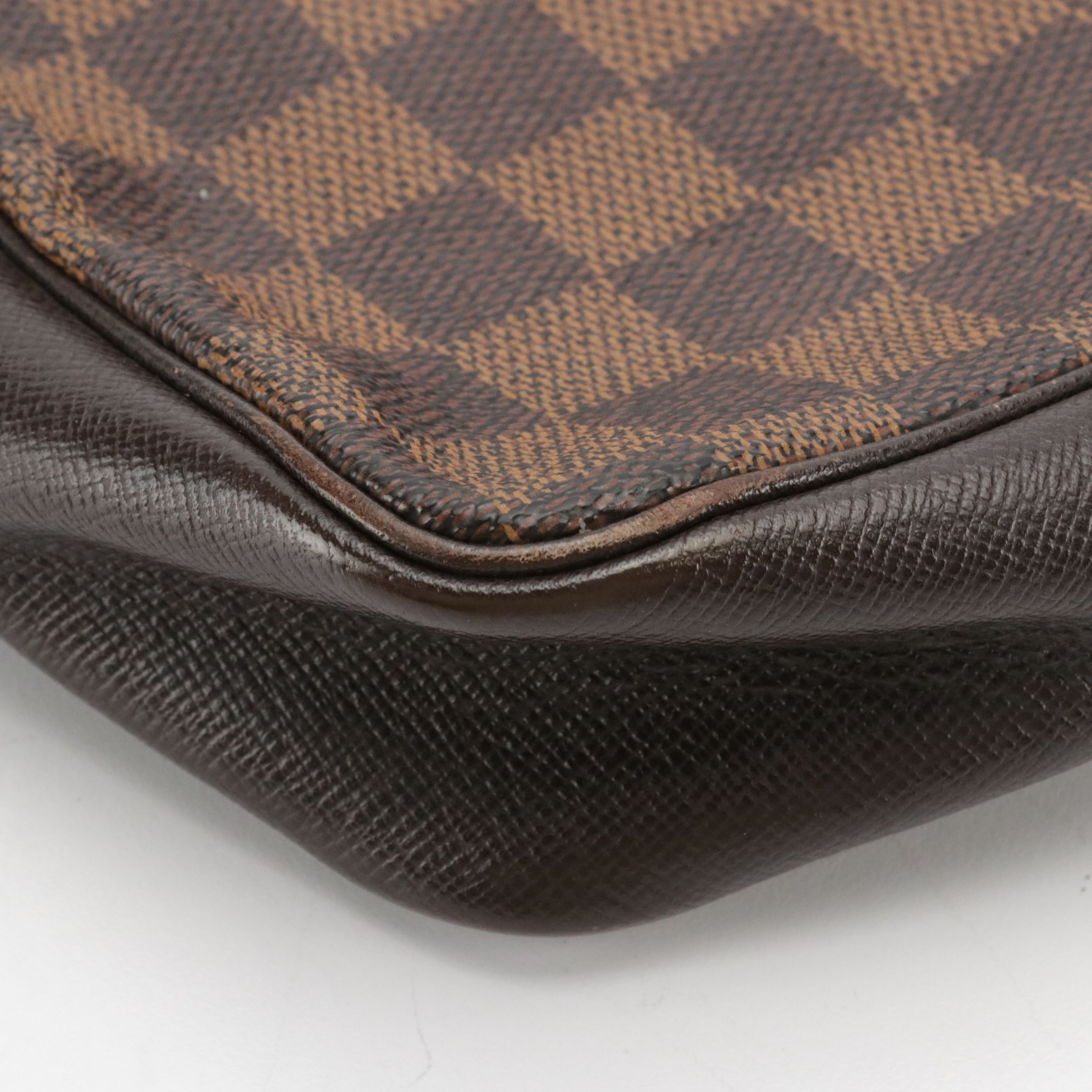 Louis Vuitton Trousse Accessoires Pochette Bag in Damier Ebene Canvas