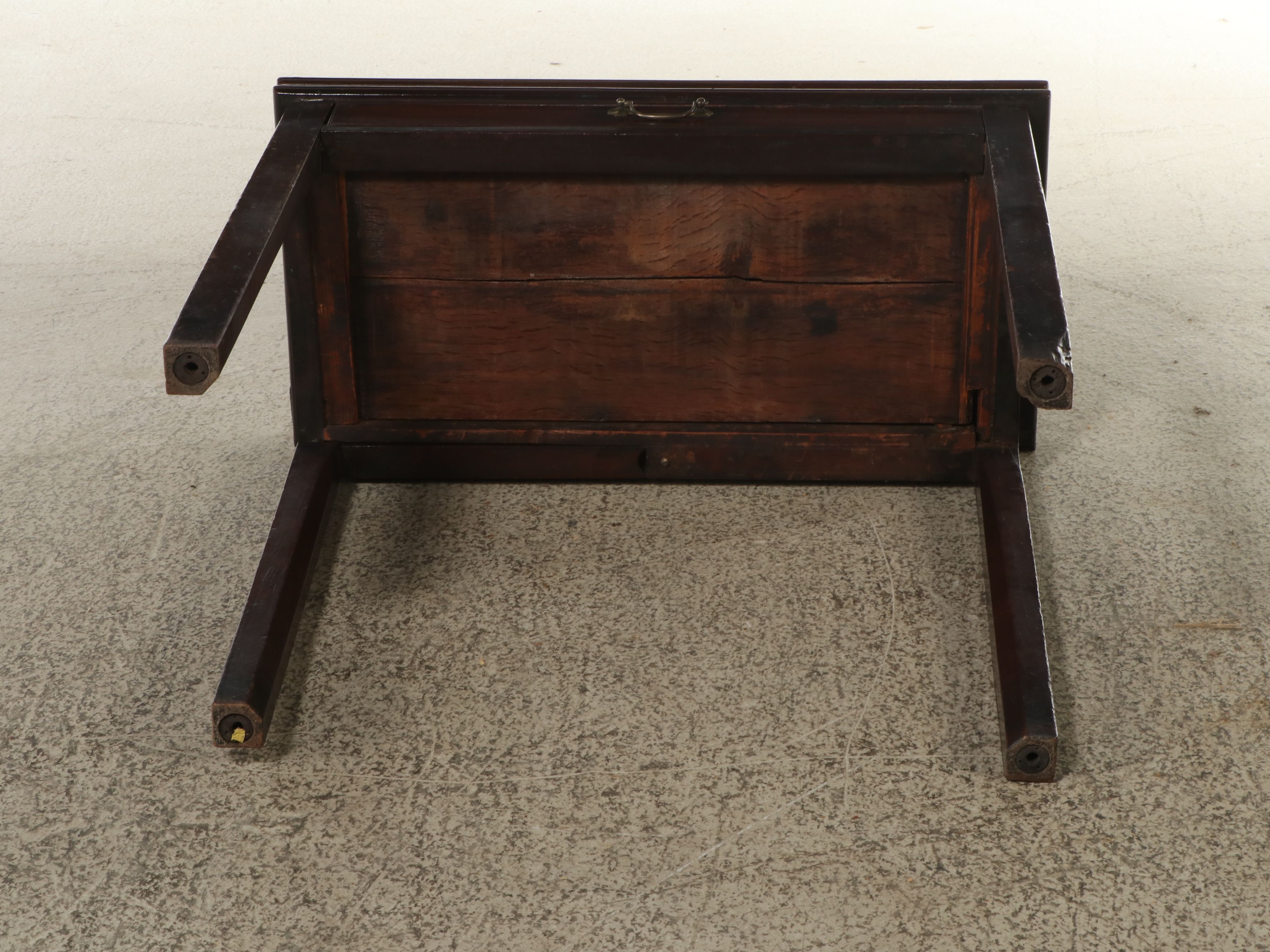 George III Style Mahogany Flip-Top Games Table, Late 18th/Early 19th Century
