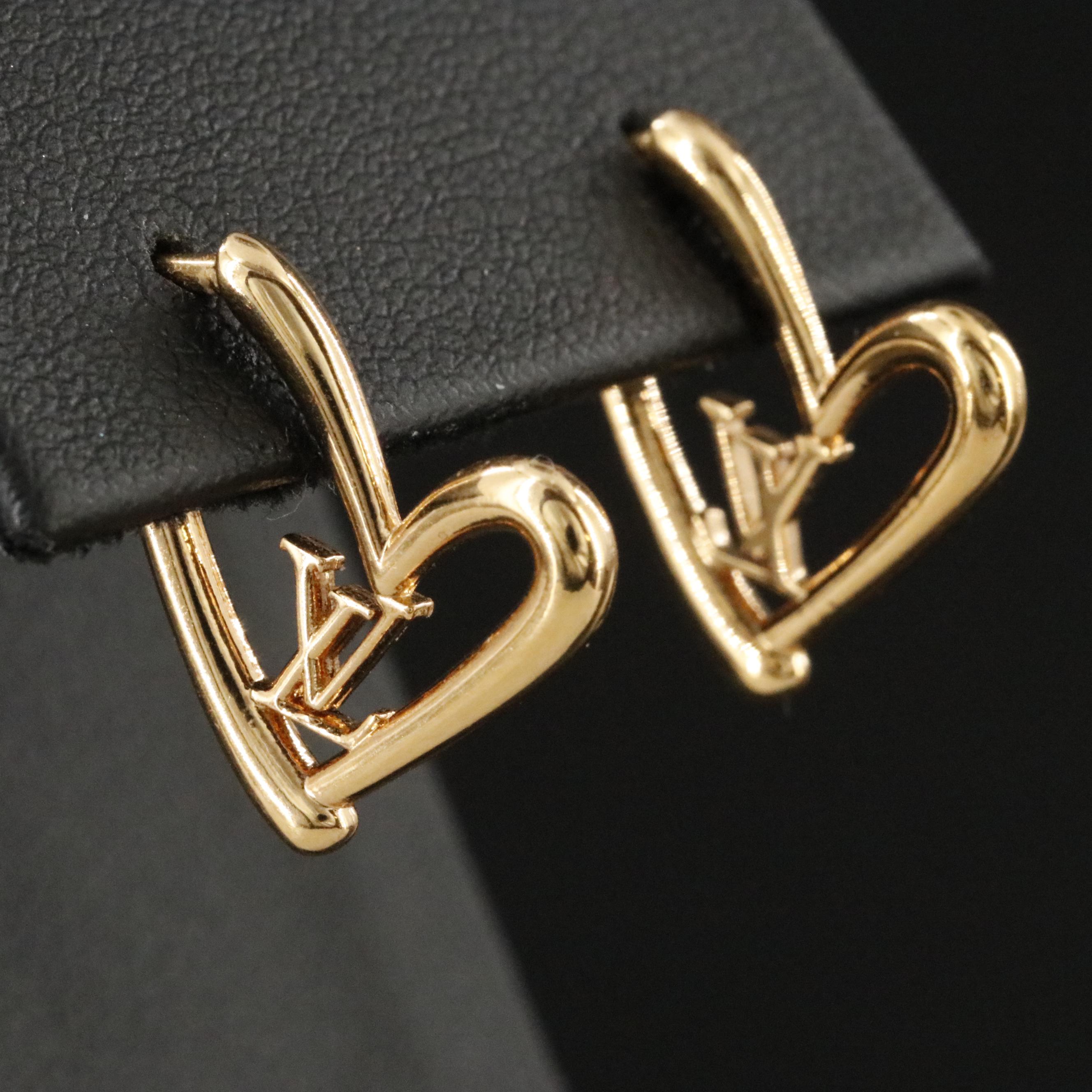 Louis Vuitton LV Fall in Love Heart Earrings