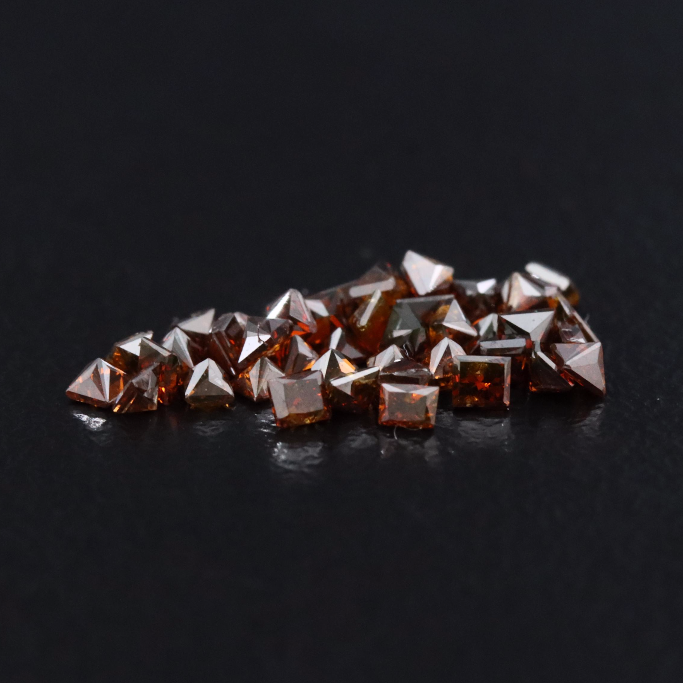 Loose 1.03 CTW Fancy Brown Diamonds