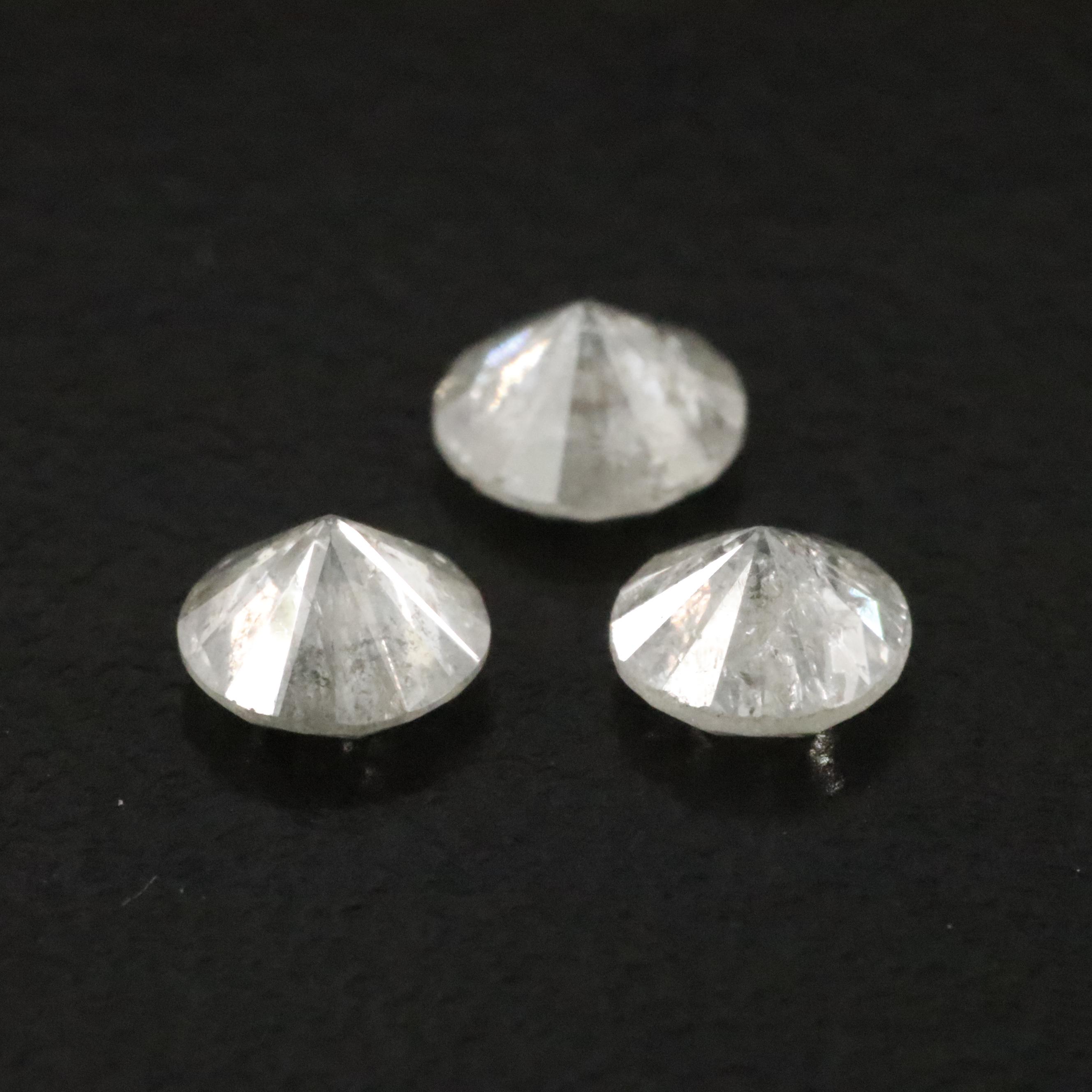 Loose 1.38 CTW Diamonds