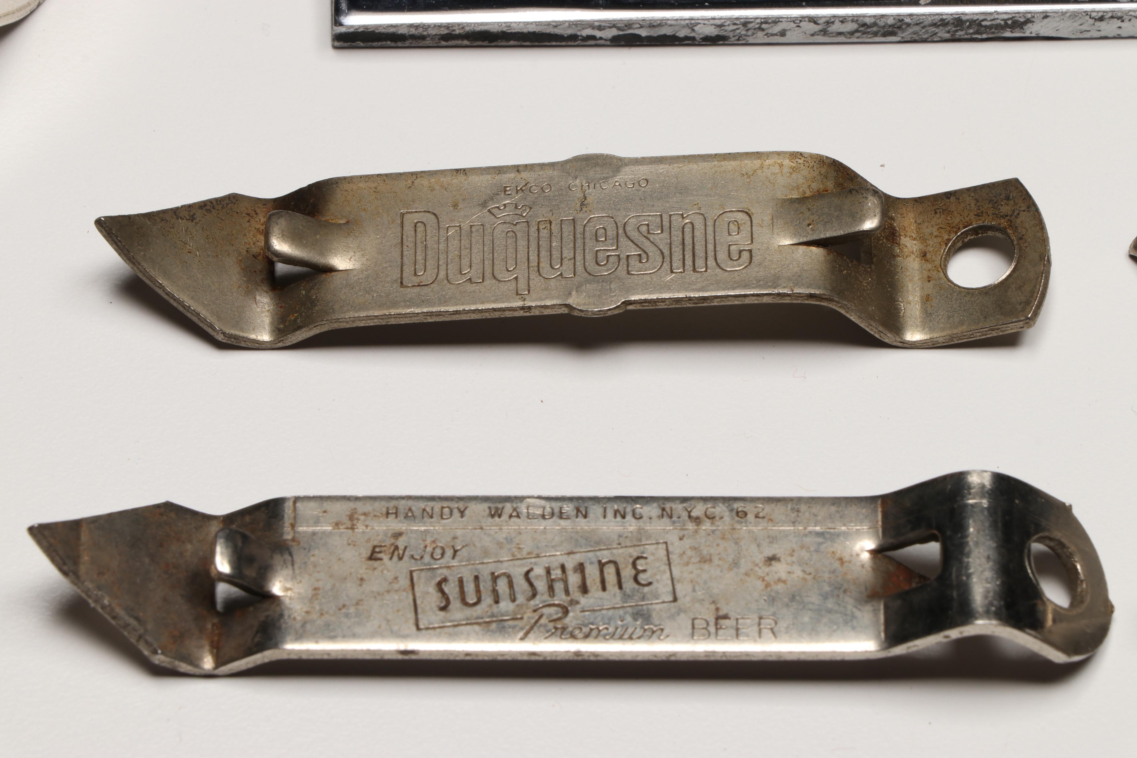 Metal Fender Emblems, Metal Bottle Openers, and More Metal Collectibles