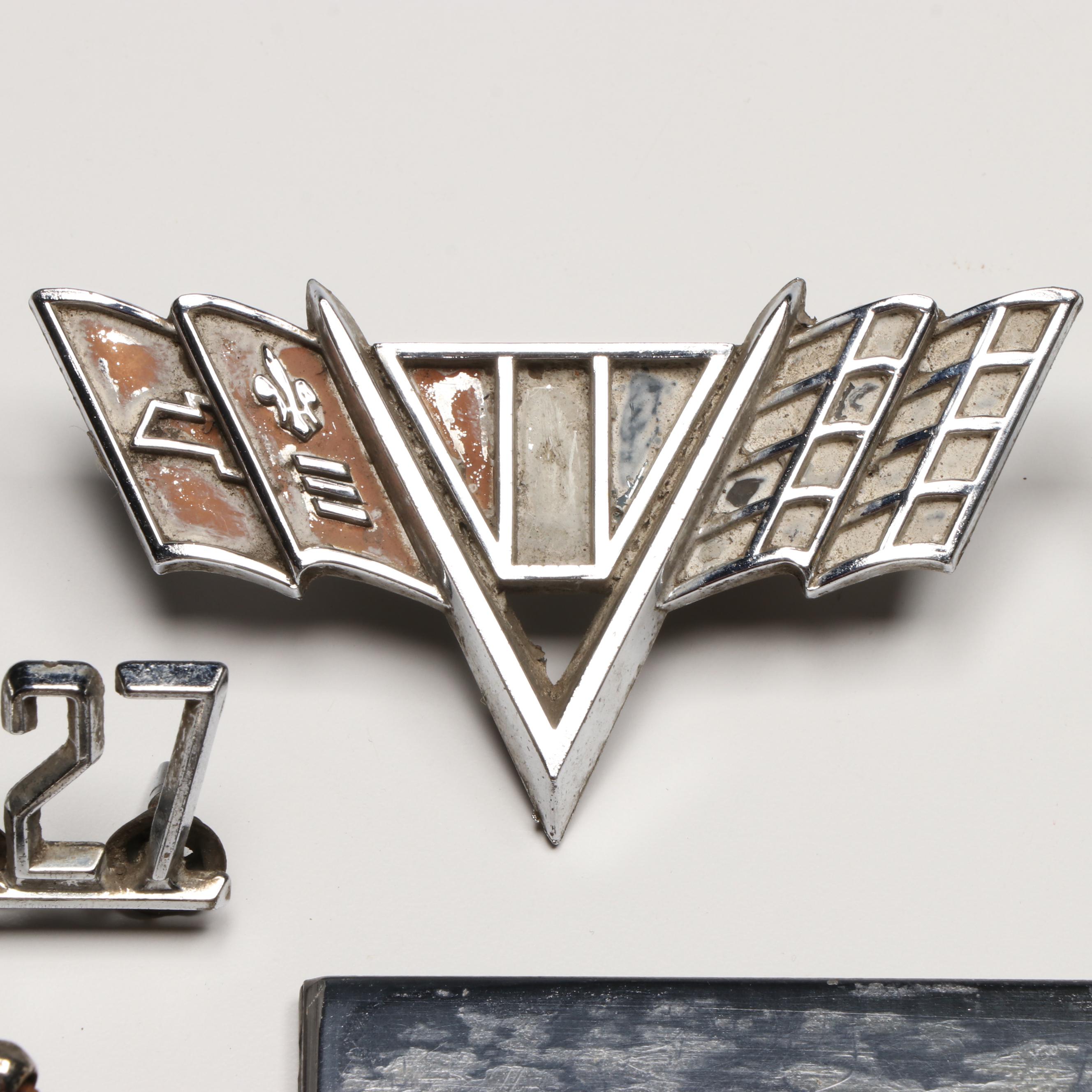 Metal Fender Emblems, Metal Bottle Openers, and More Metal Collectibles