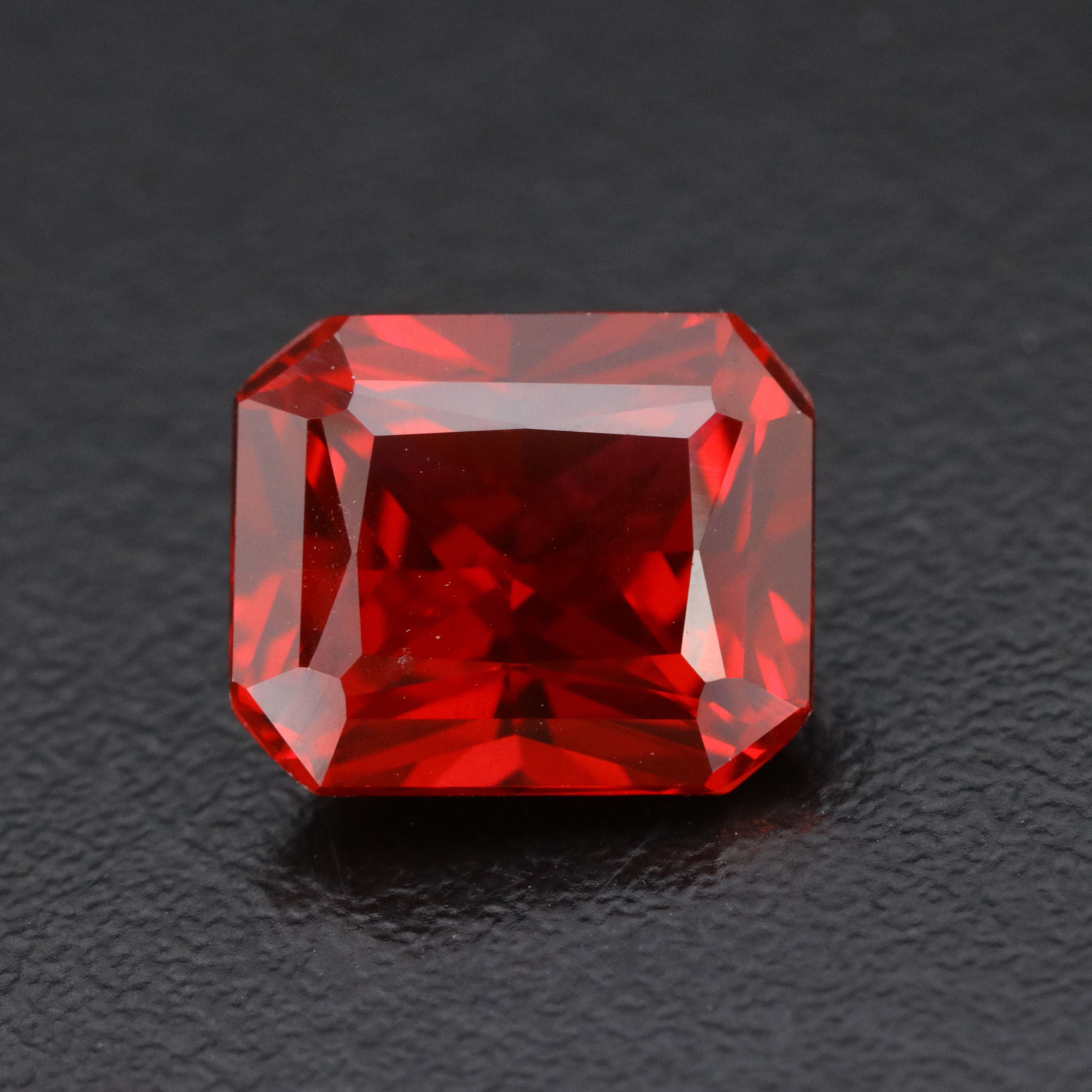 Loose 7.90 CT Lab Grown Ruby