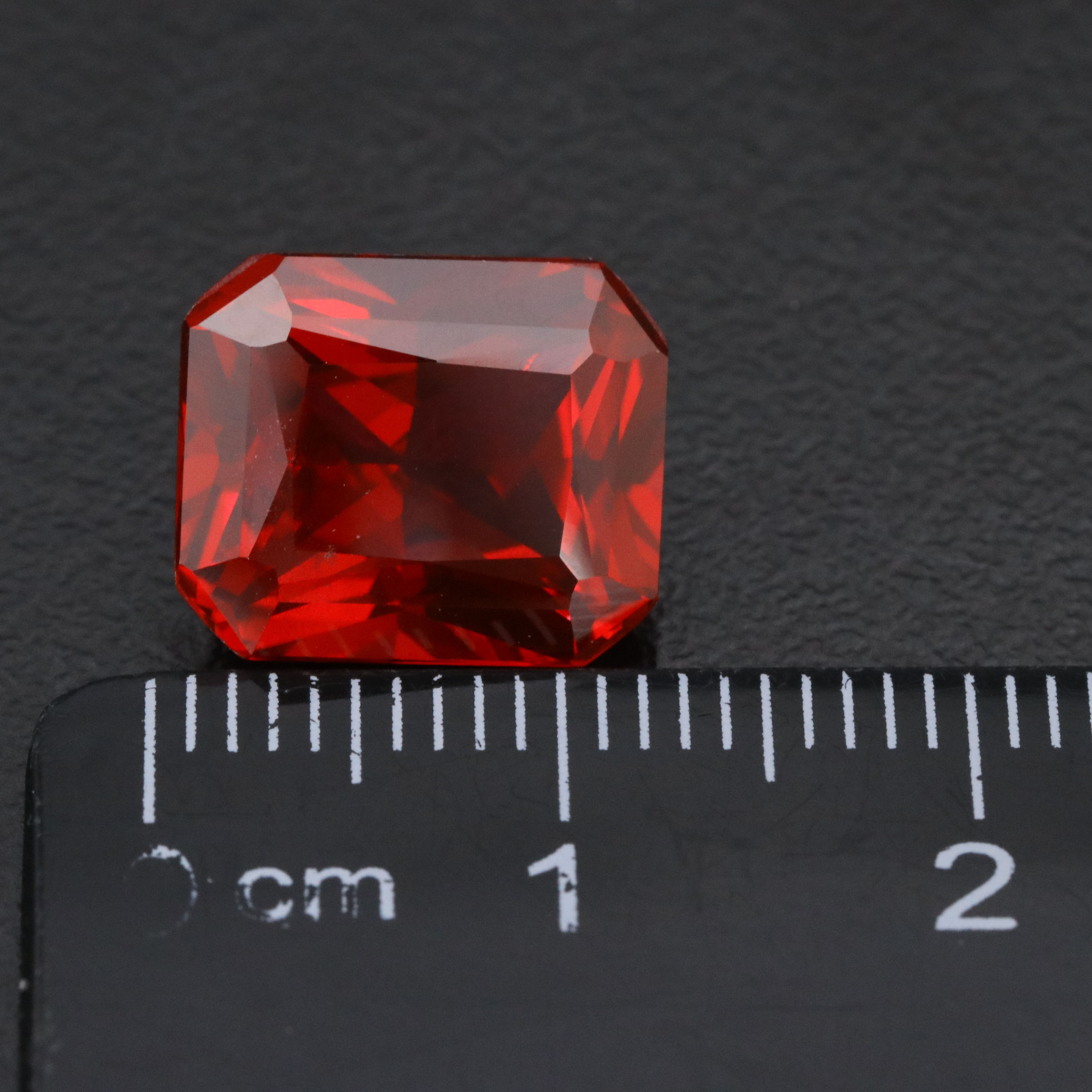 Loose 7.90 CT Lab Grown Ruby