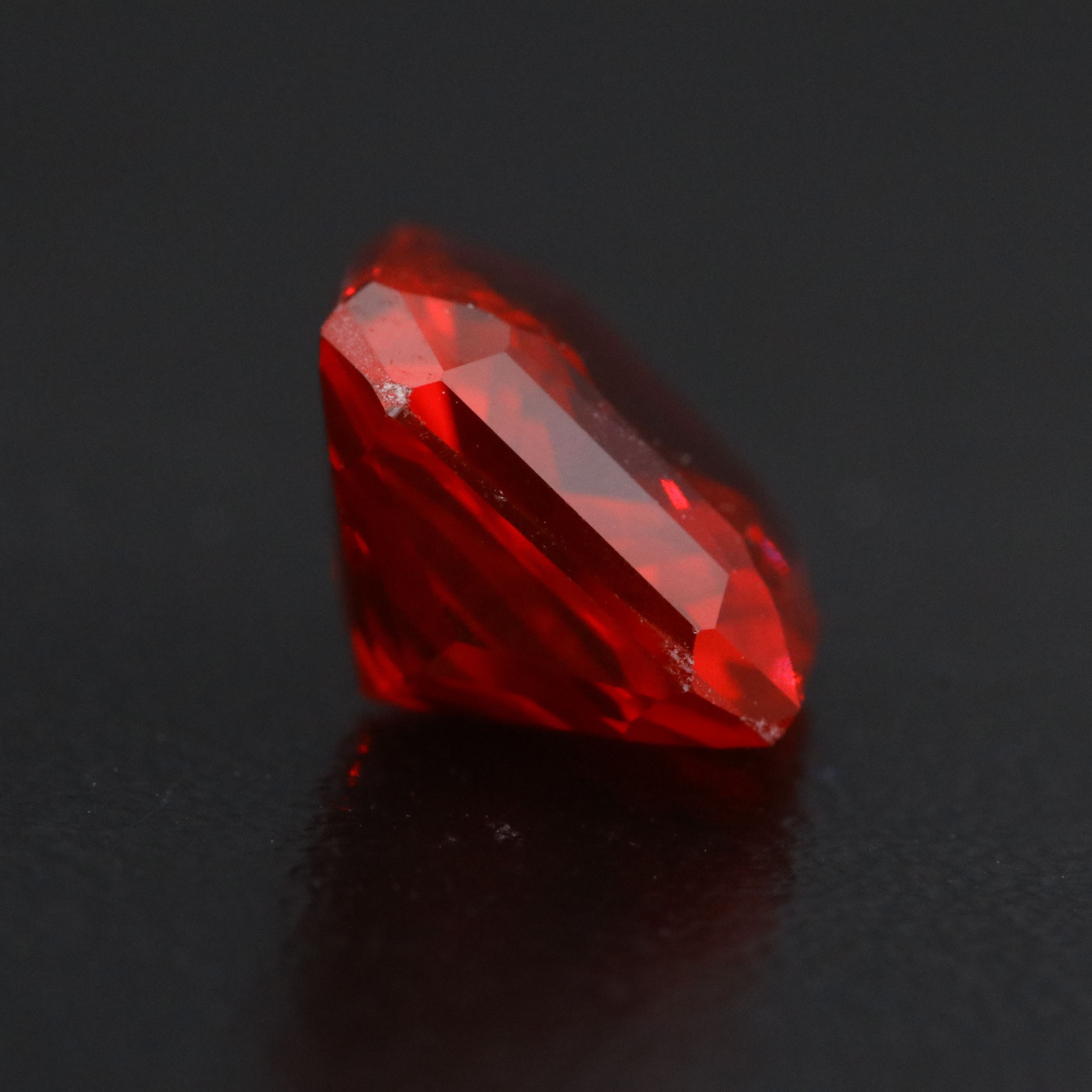 Loose 7.90 CT Lab Grown Ruby