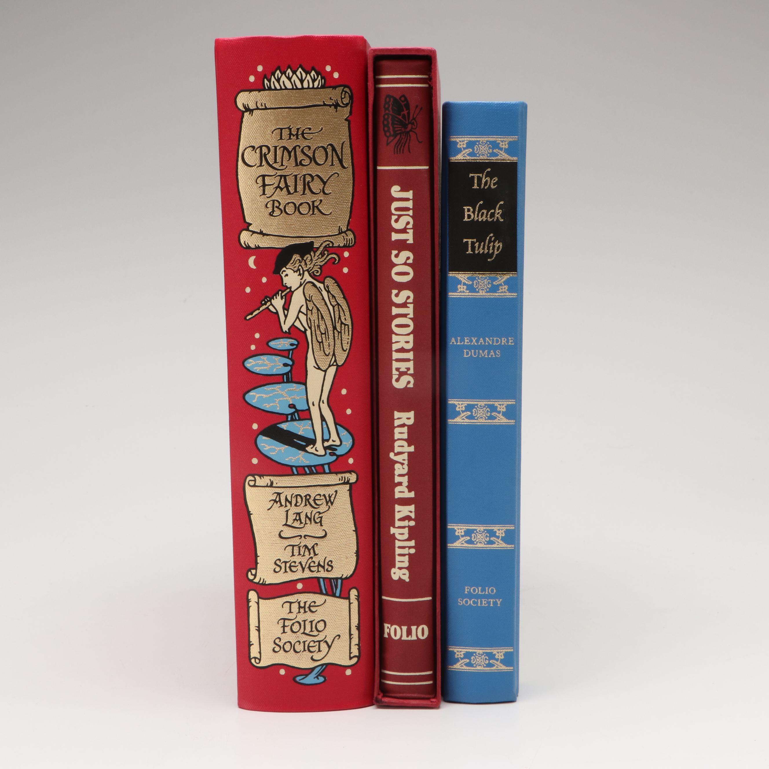 Folio Society "The Crimson Fairy Book" Edited by Andrew Lang and More Books