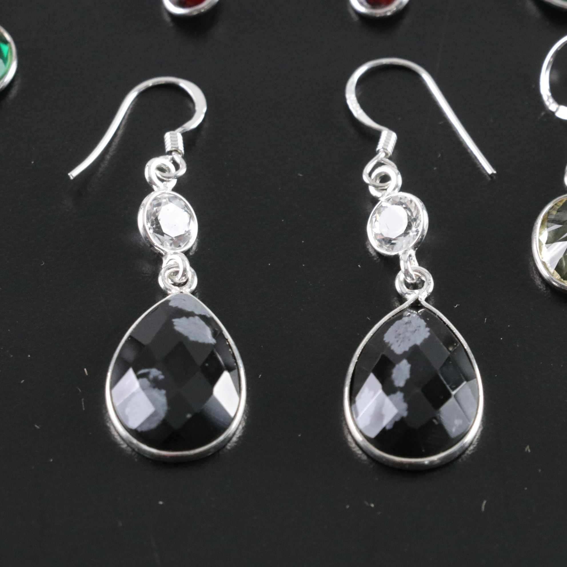 14 Assorted Sterling Silver Earrings and Ring