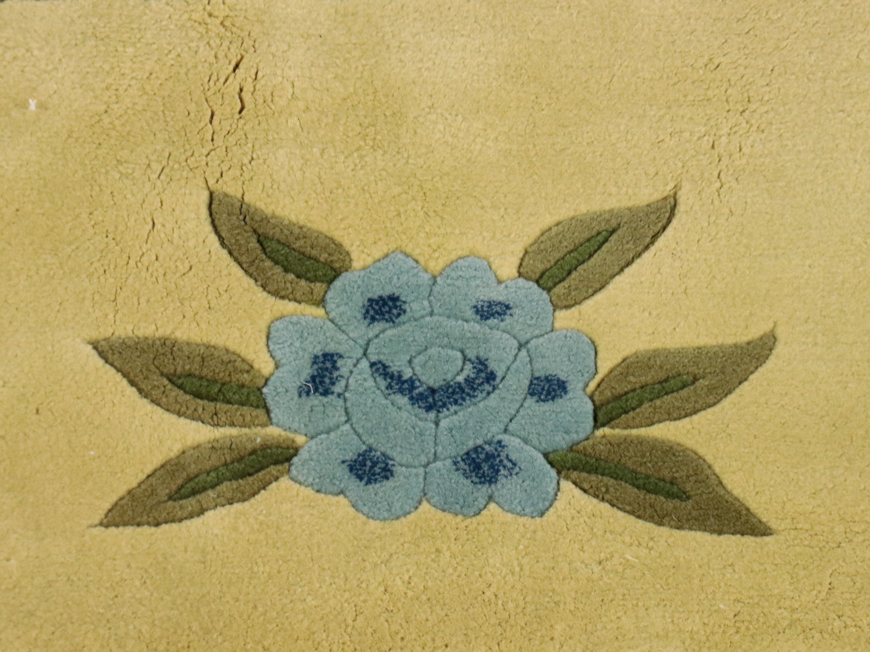 11'6 x 14'2 Hand-Knotted Chinese (Taiwan) Peking Style Room-Sized Rug