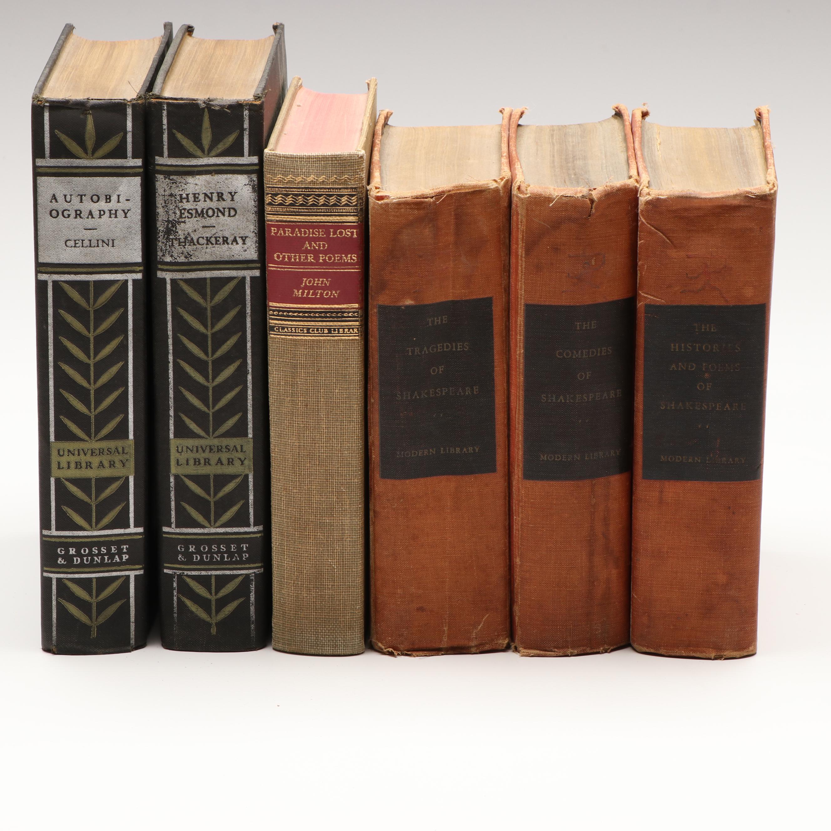 "The Histories and Poems of Shakespeare" by William Shakespeare and More Books