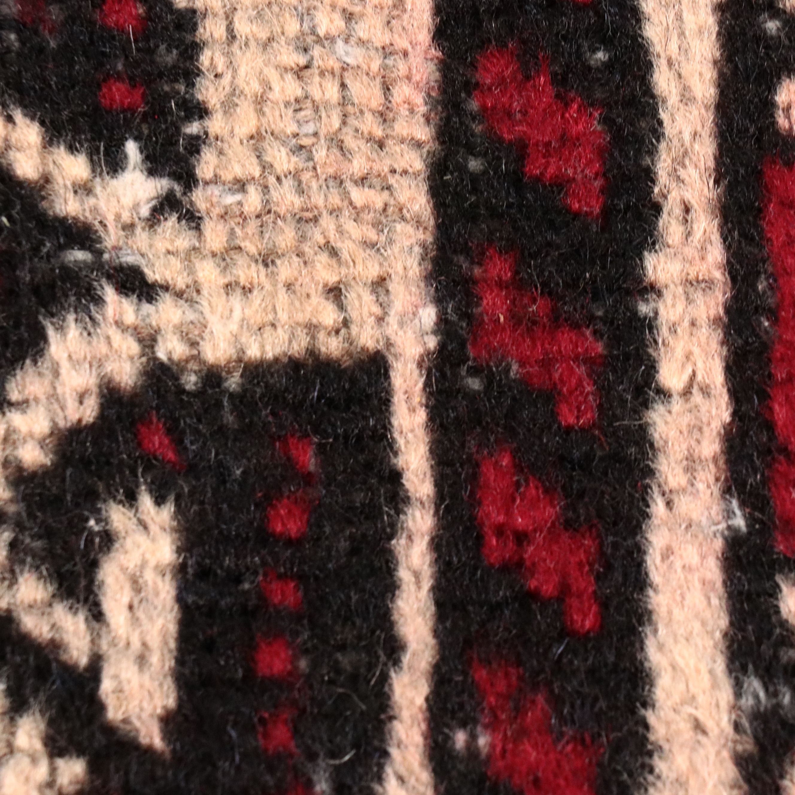 4' x 6'5 Hand-Knotted Afghan Baluch Area Rug