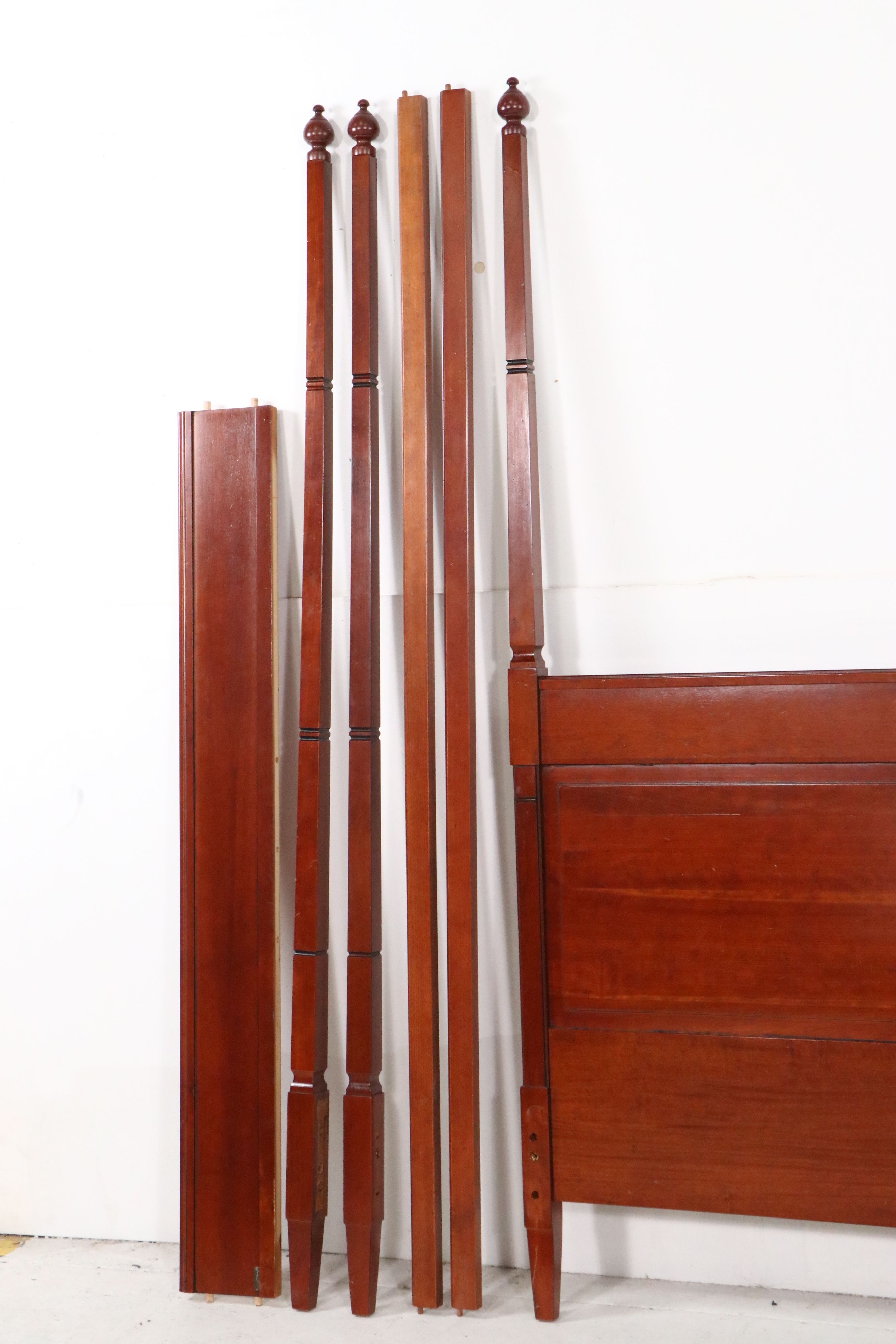 Grange French Neoclassical Style Four-Poster Canopy Bed