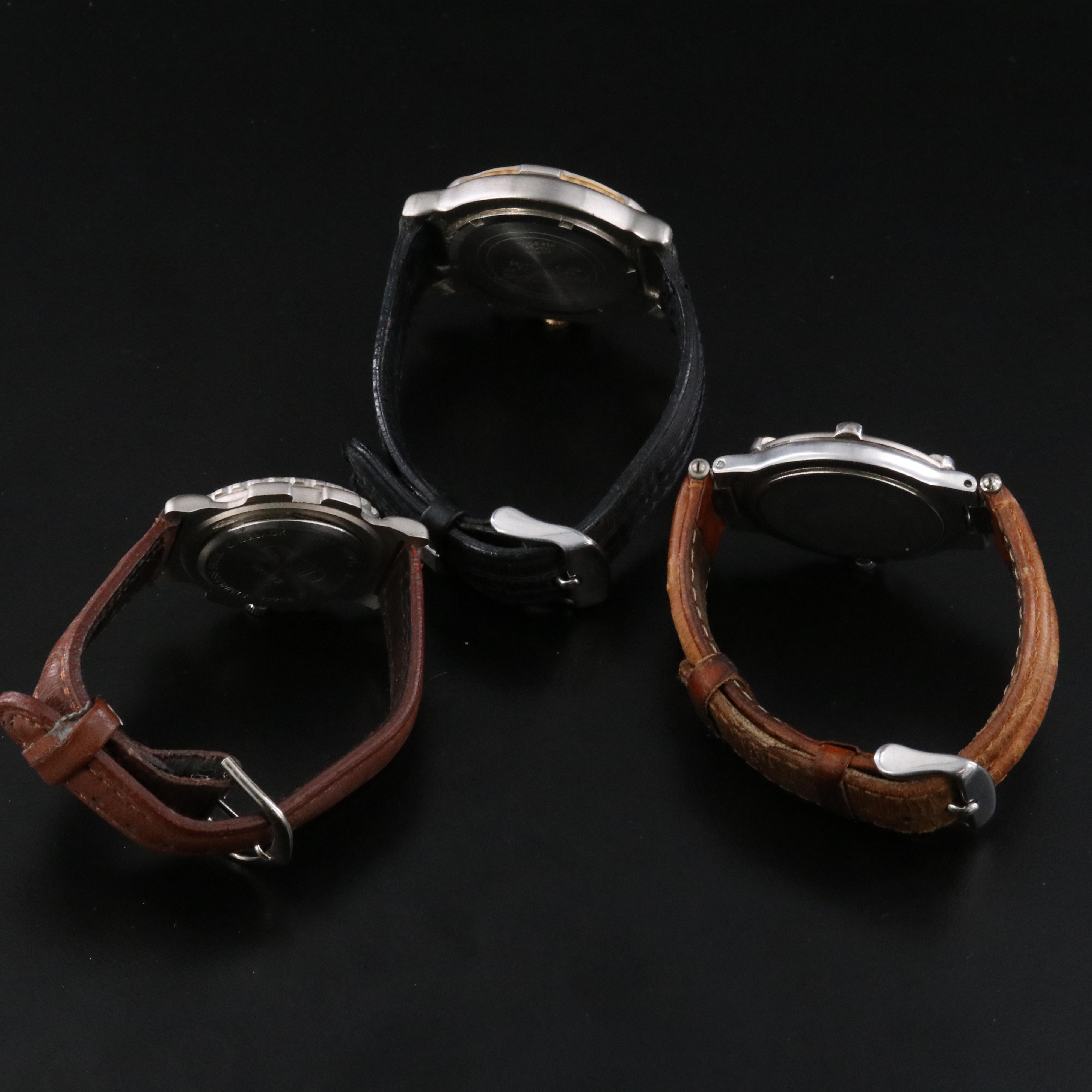 Collection of Quartz Watches Featuring Swiss Military