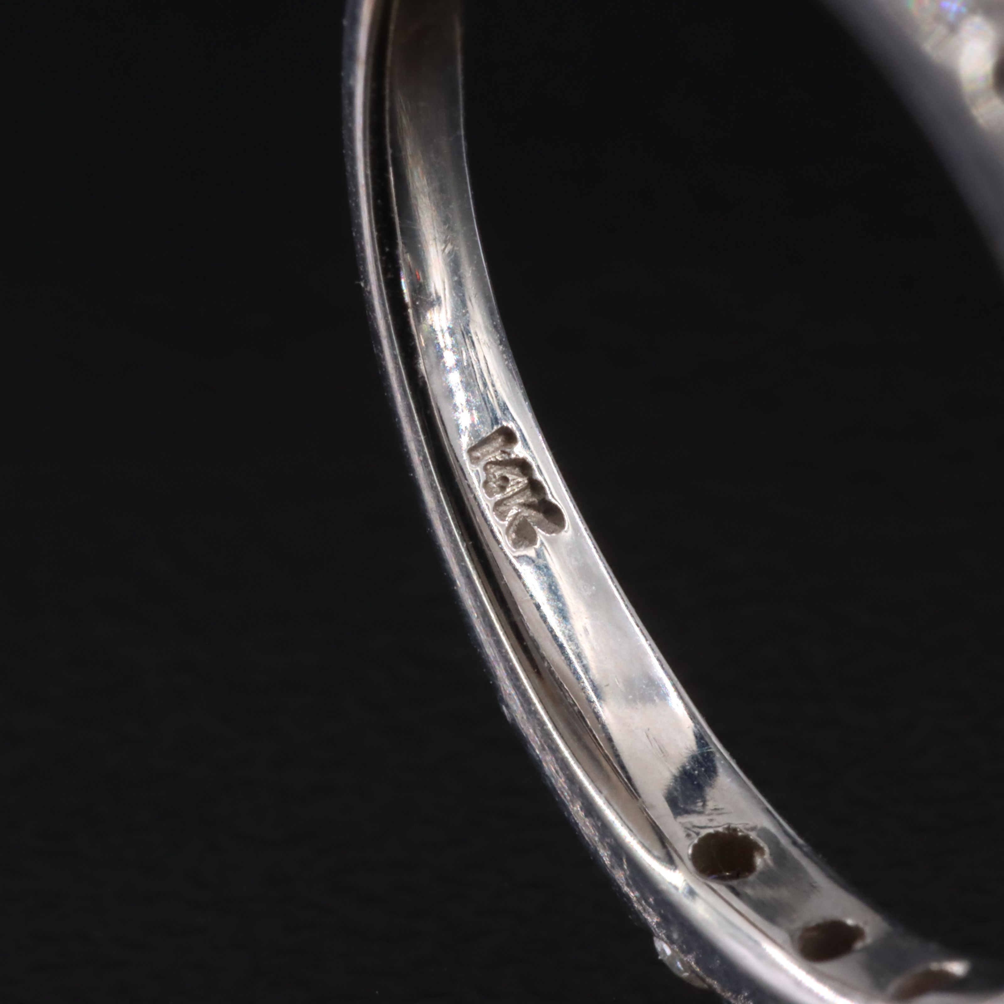 14K 6.44 CTW Lab Grown Diamond Ring with IGI Report