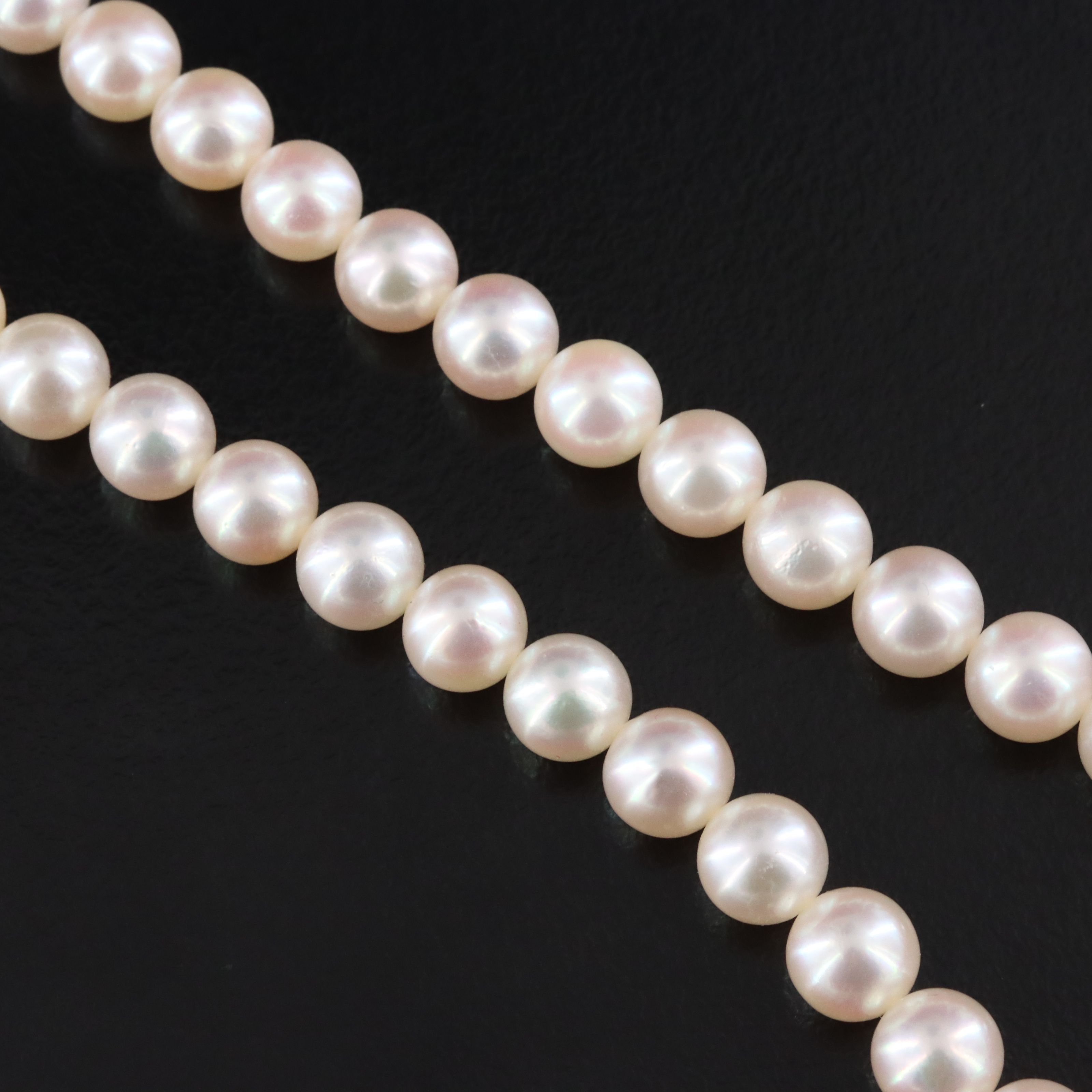 Mikimoto Pearl Necklace with a Sterling Clasp