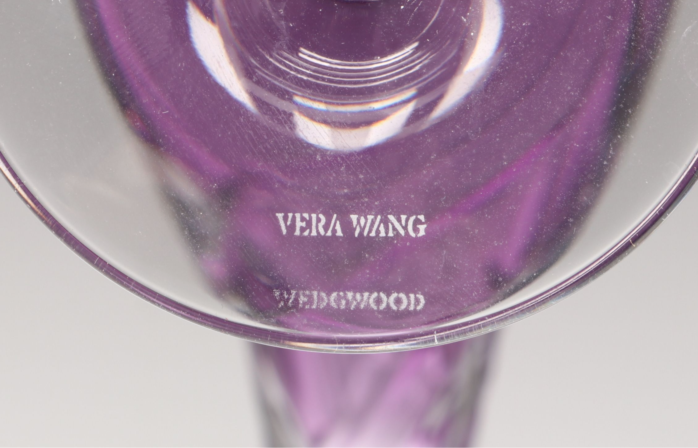 Wedgwood for Vera Wang "Duchesse Encore" Crystal Champagne Flutes