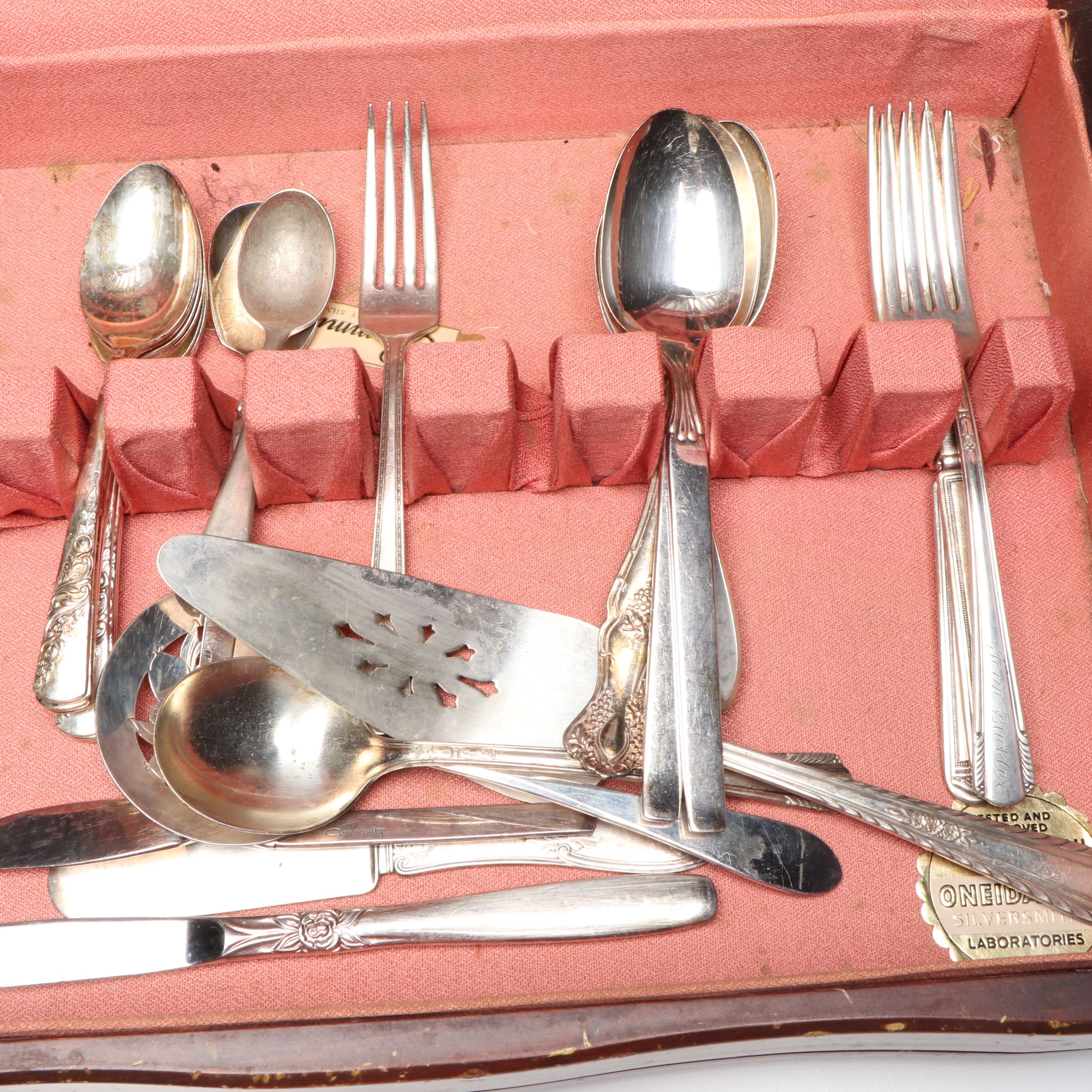 Community "Twilight" and Other Vintage Silver Plate Flatware