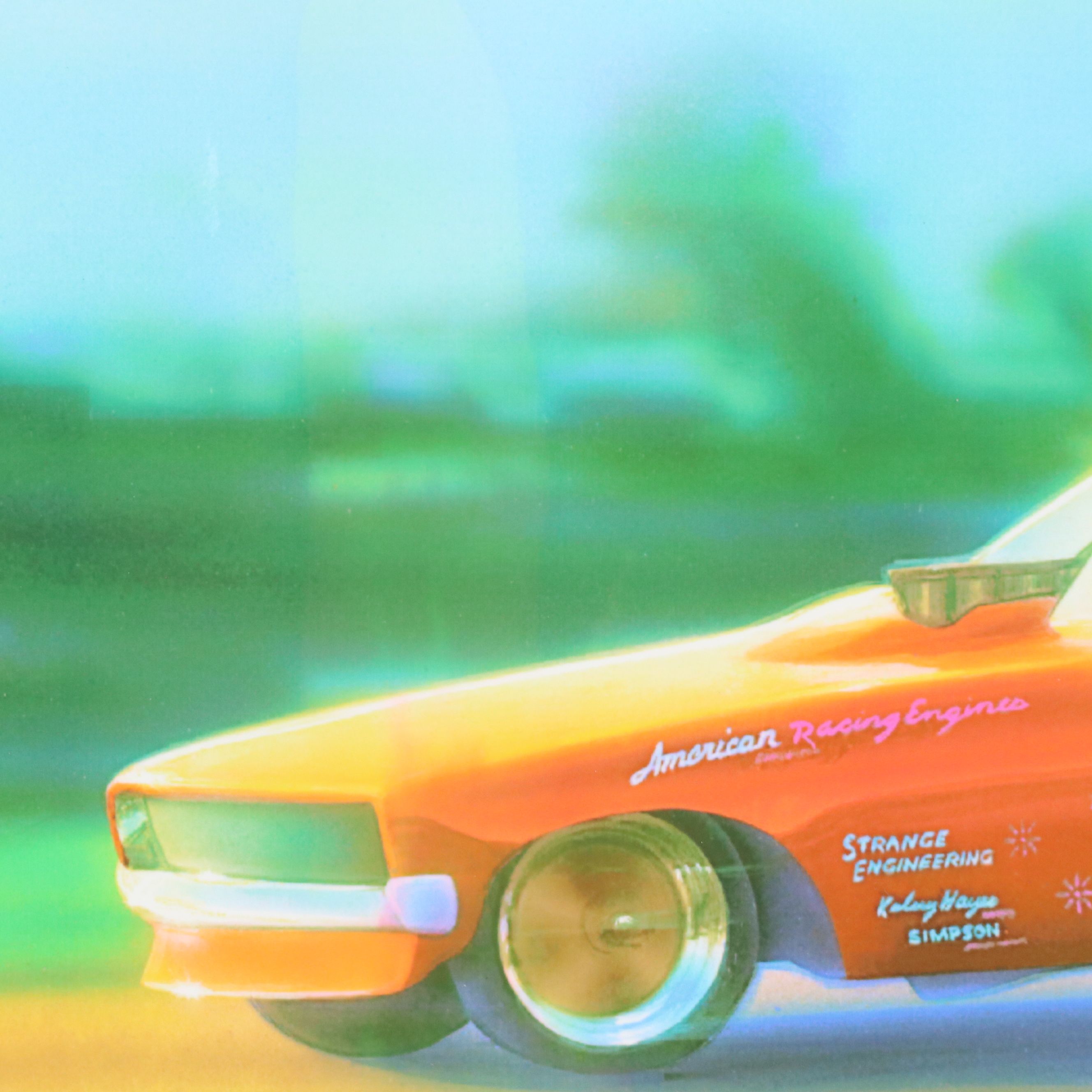 David Carl Peters Signed Limited Edition "The Hustle-Town" Shyster Print