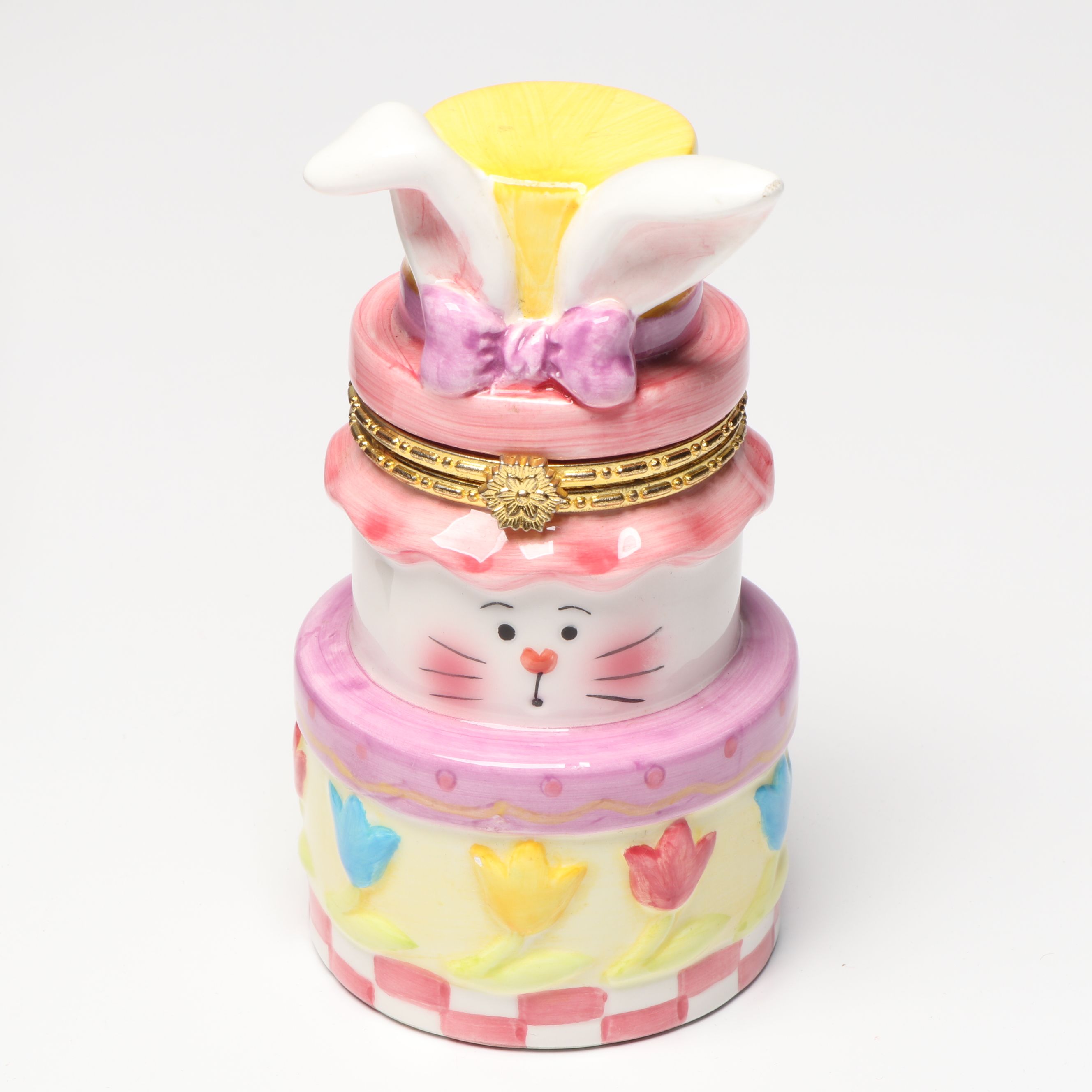 Halloween Character Candy Box with Easter Themed Seasonal Décor