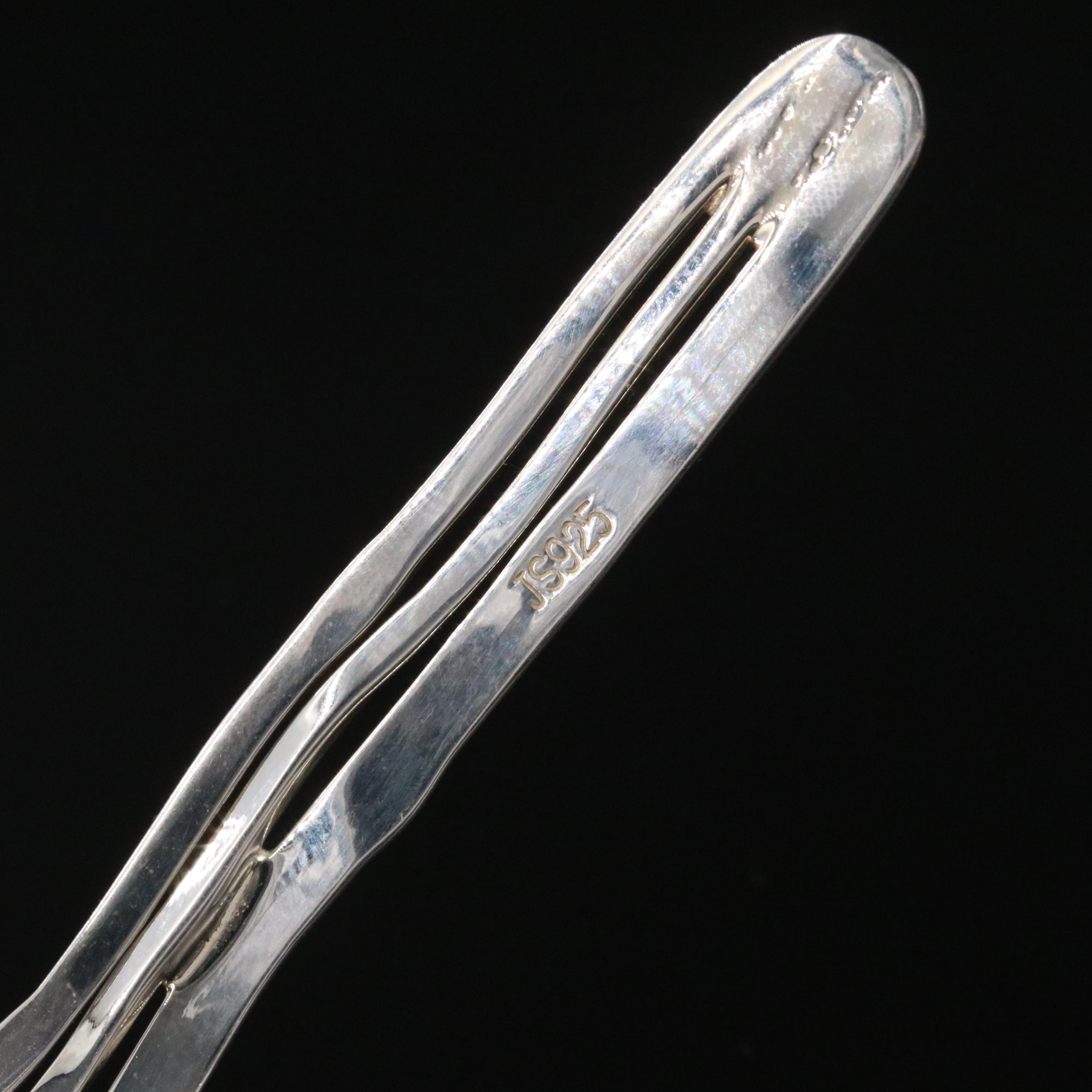 Sterling Wave Collar Necklace