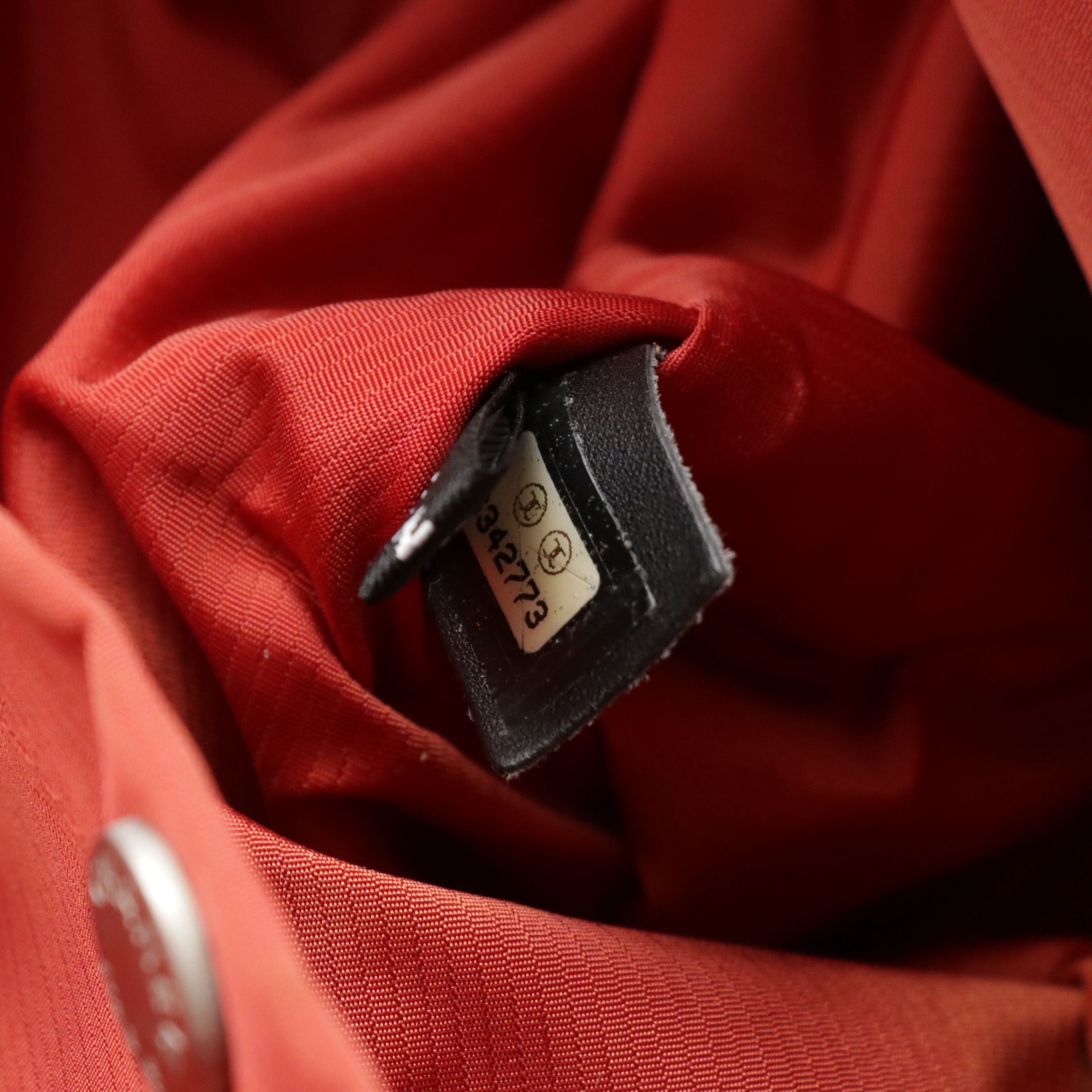 Chanel Black and White Nylon Travel Line Weekender Bag