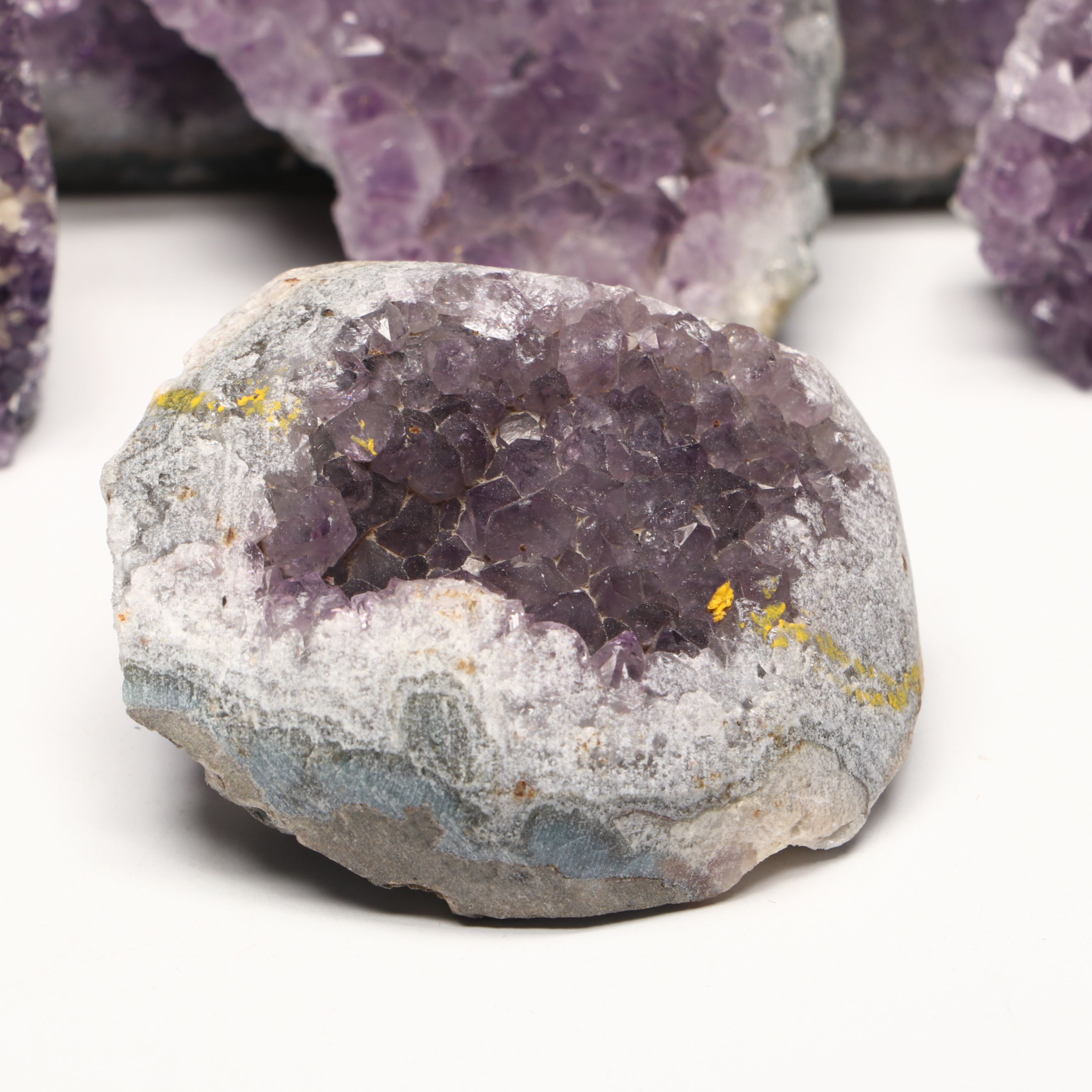 Amethyst Cathedral and Other Geode Specimens