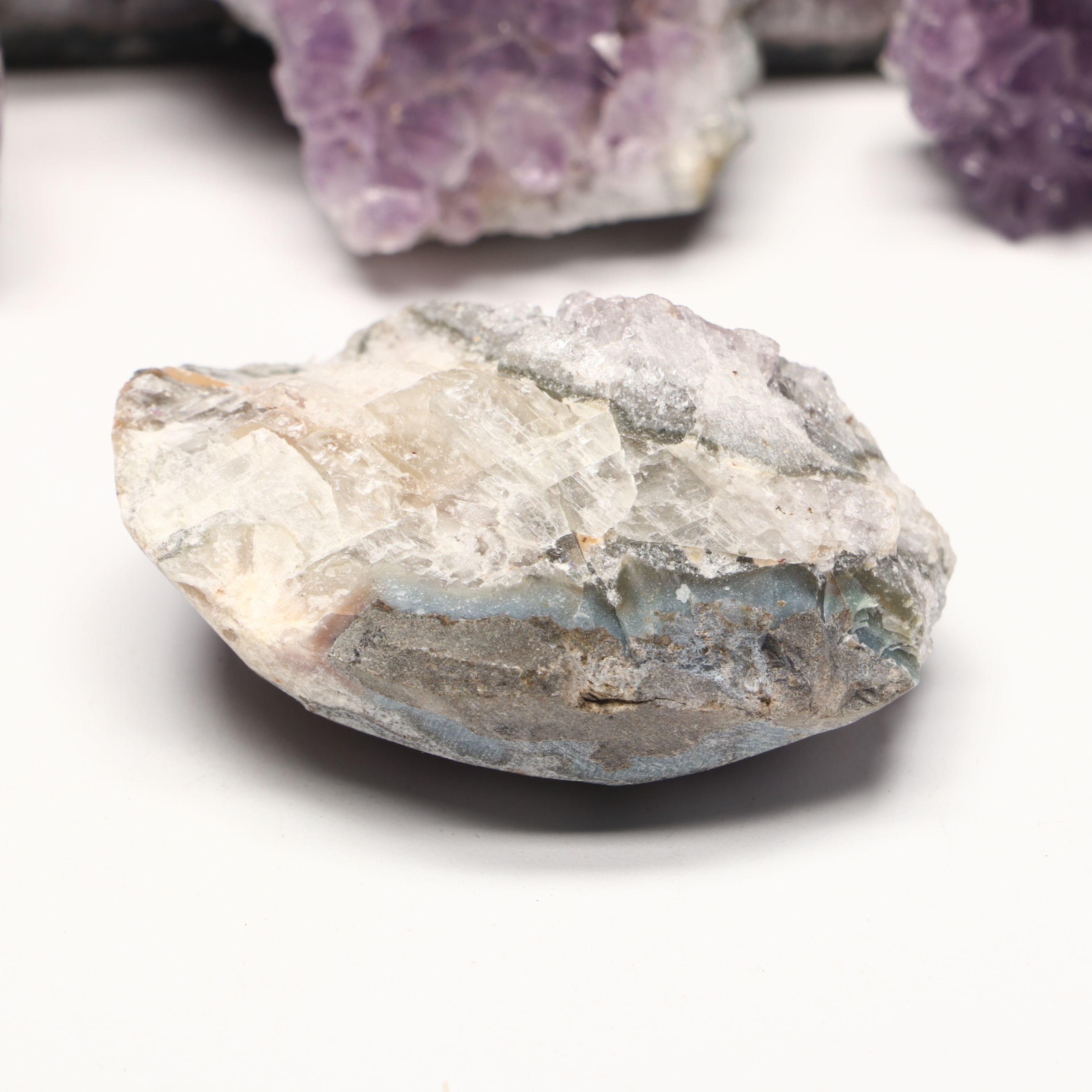 Amethyst Cathedral and Other Geode Specimens