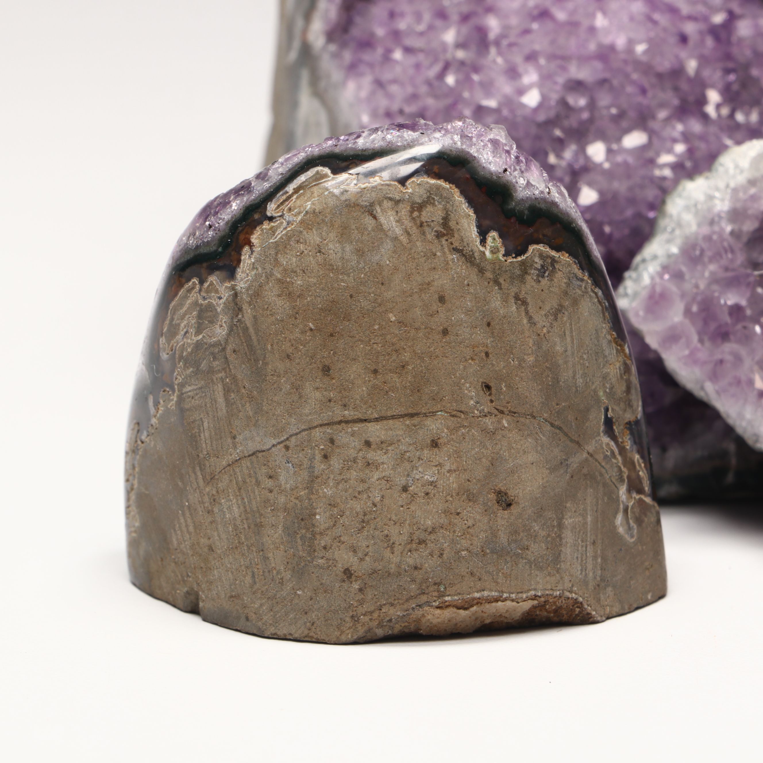 Amethyst Cathedral and Other Geode Specimens