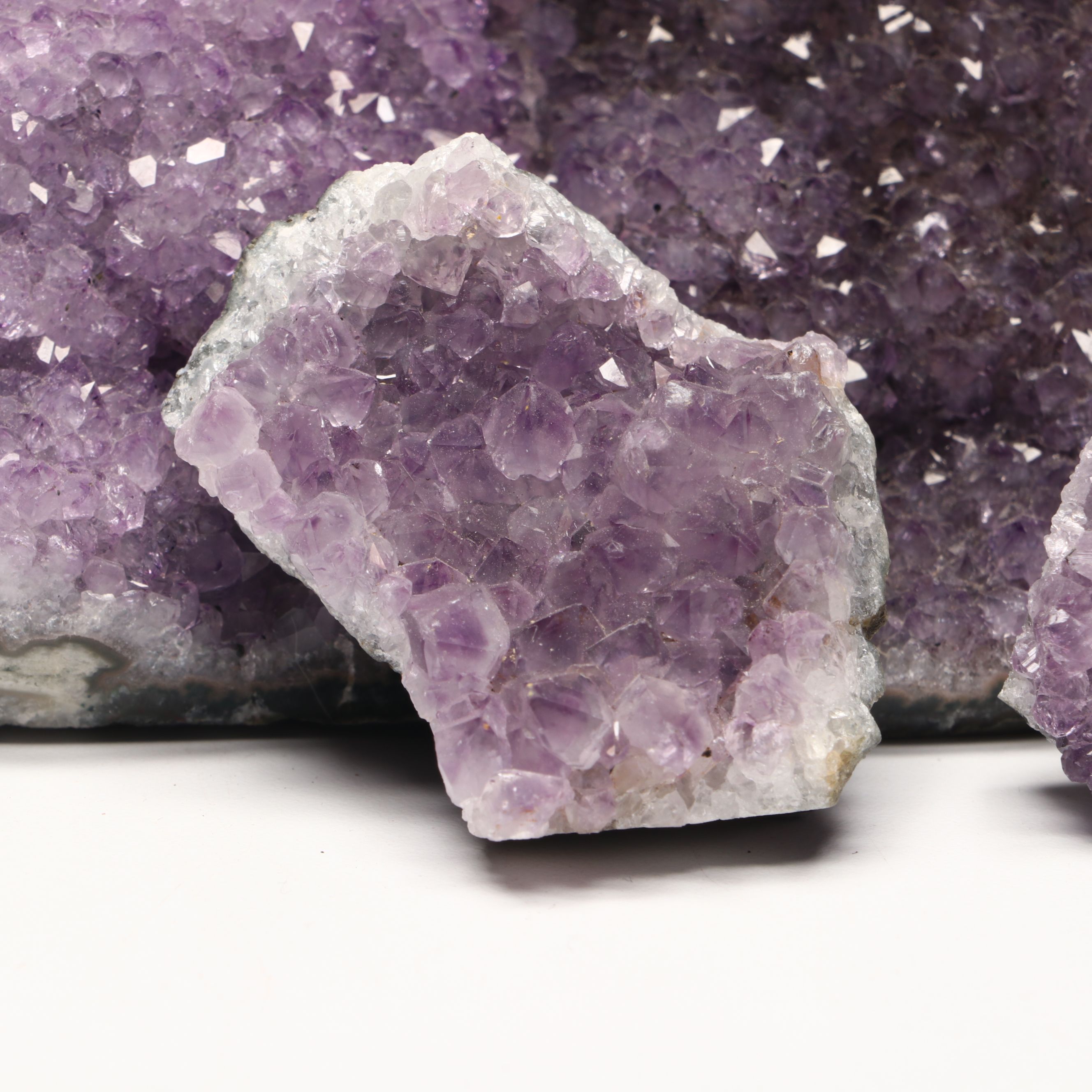 Amethyst Cathedral and Other Geode Specimens