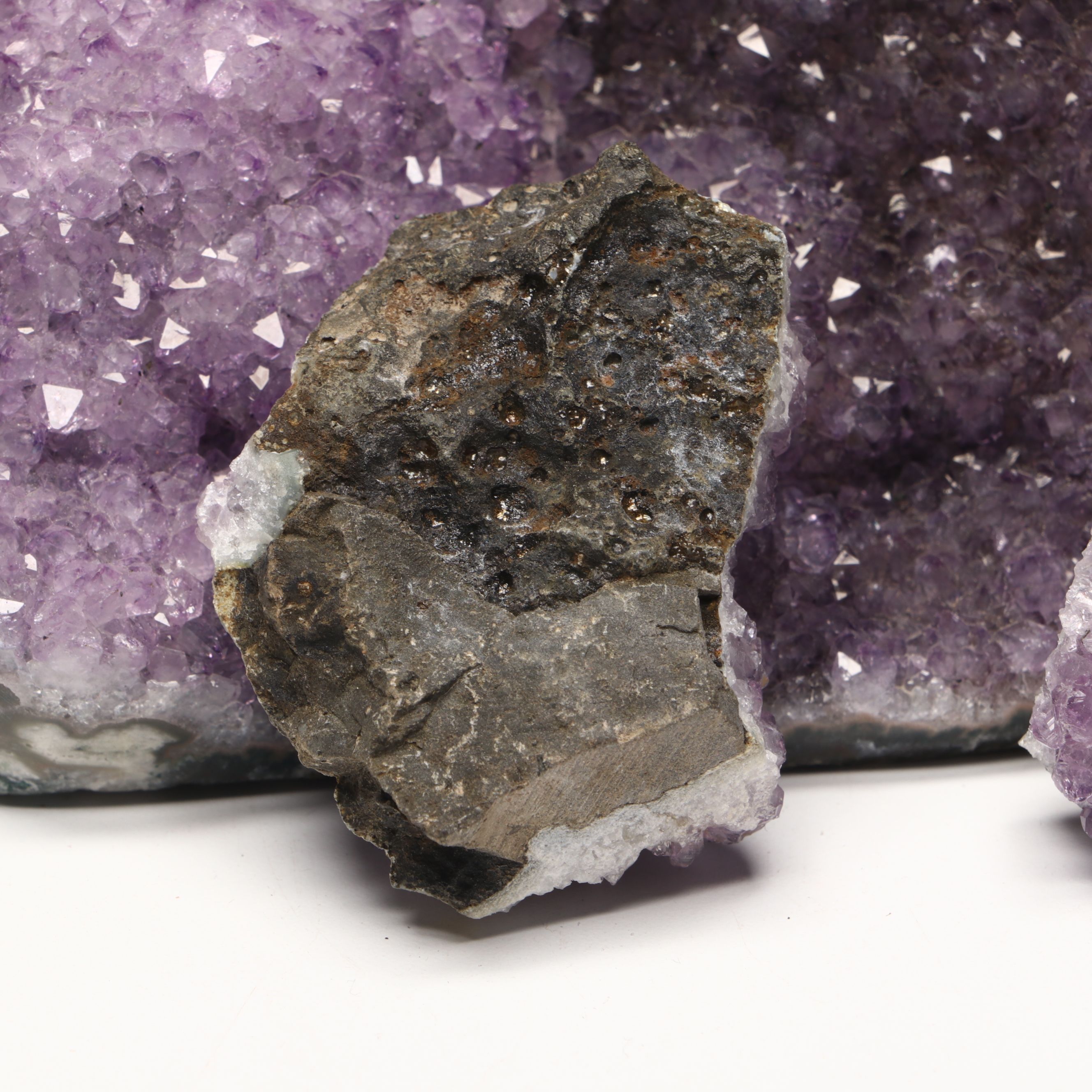 Amethyst Cathedral and Other Geode Specimens