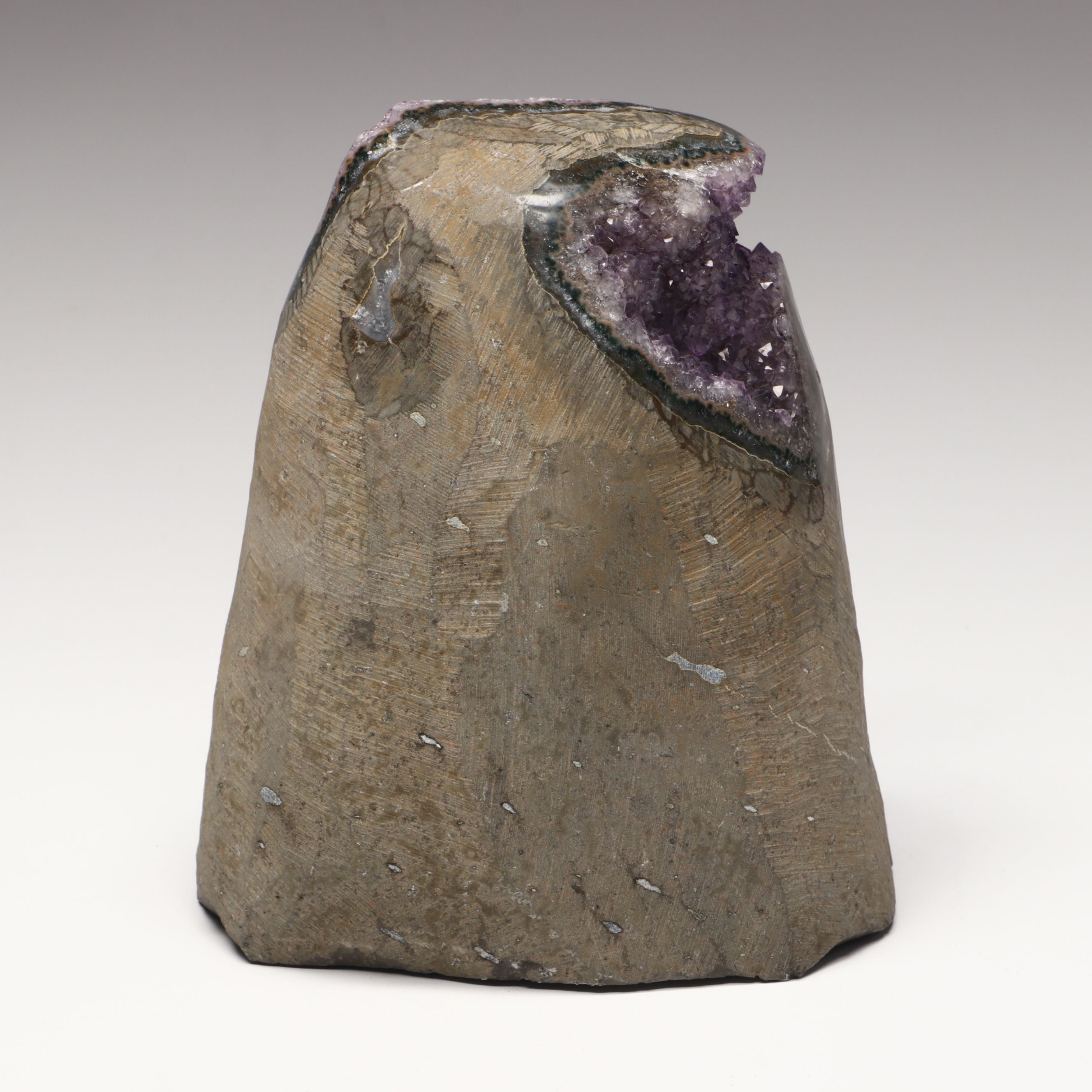 Amethyst Cathedral and Other Geode Specimens