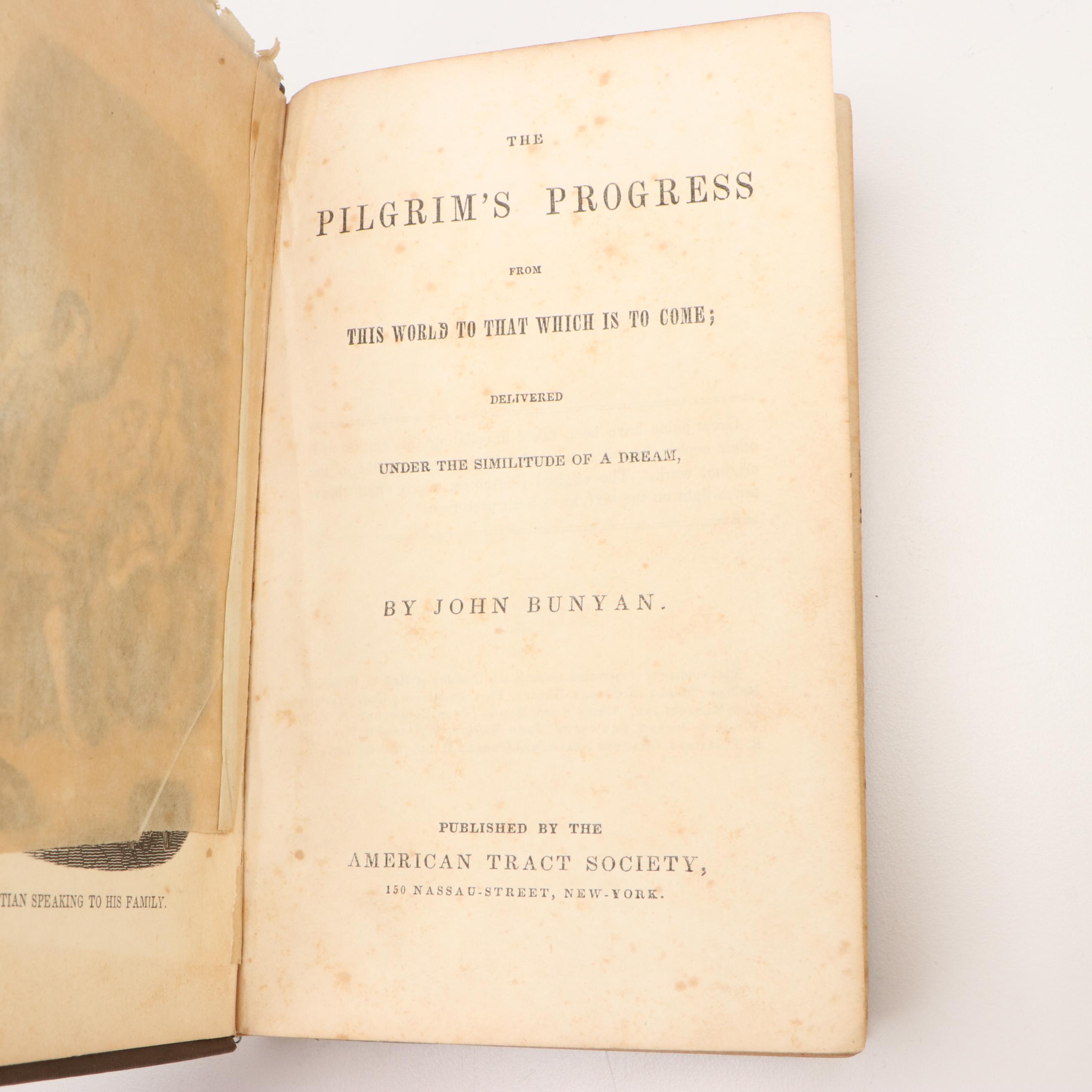 "The Pilgrim's Progress" by John Bunyan, Late 19th Century