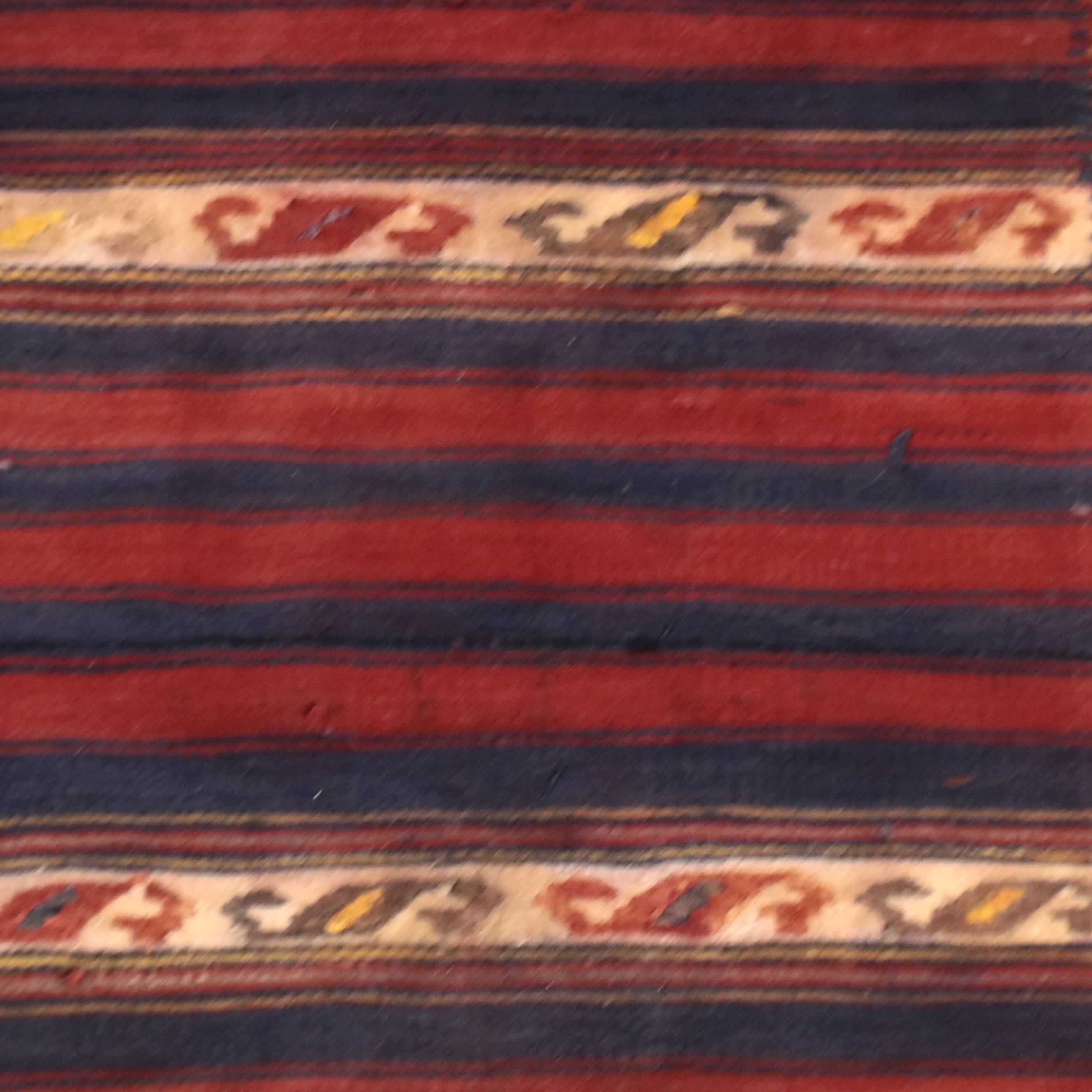 4'11 x 9'4 Handwoven Turkish Village Style Area Rug