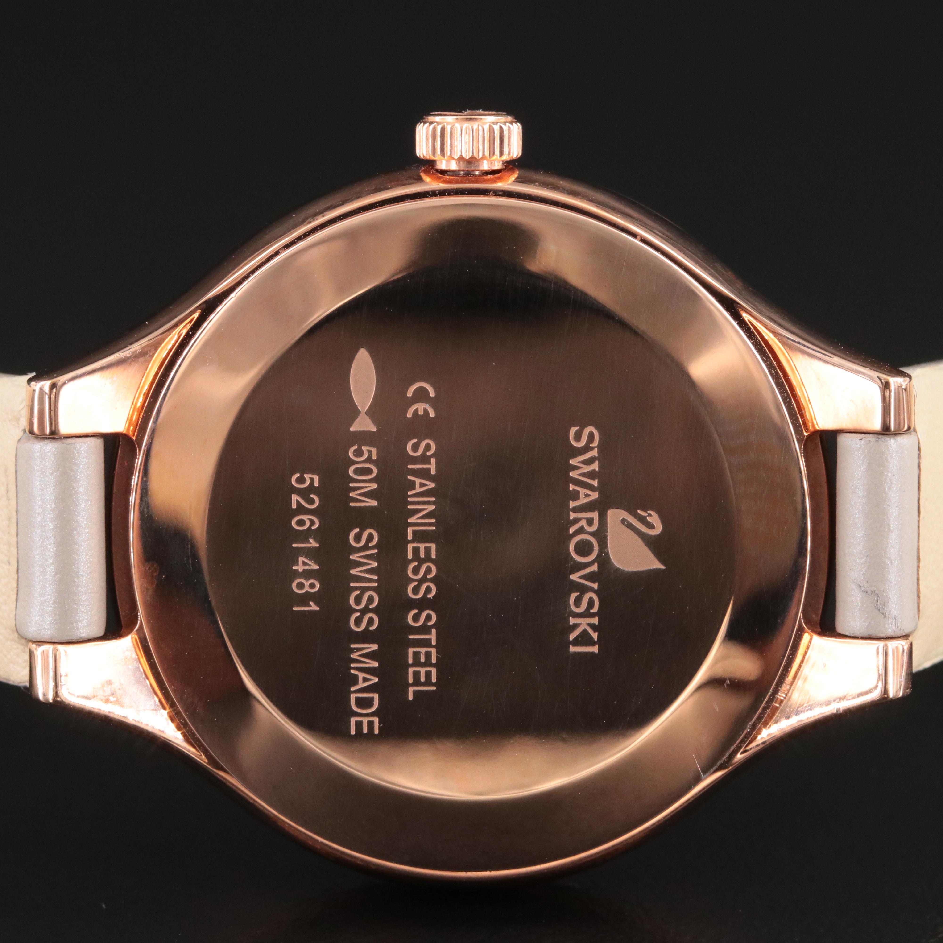 Swarovski Lovely Crystals Mini Stainless Steel Swiss Quartz Watch