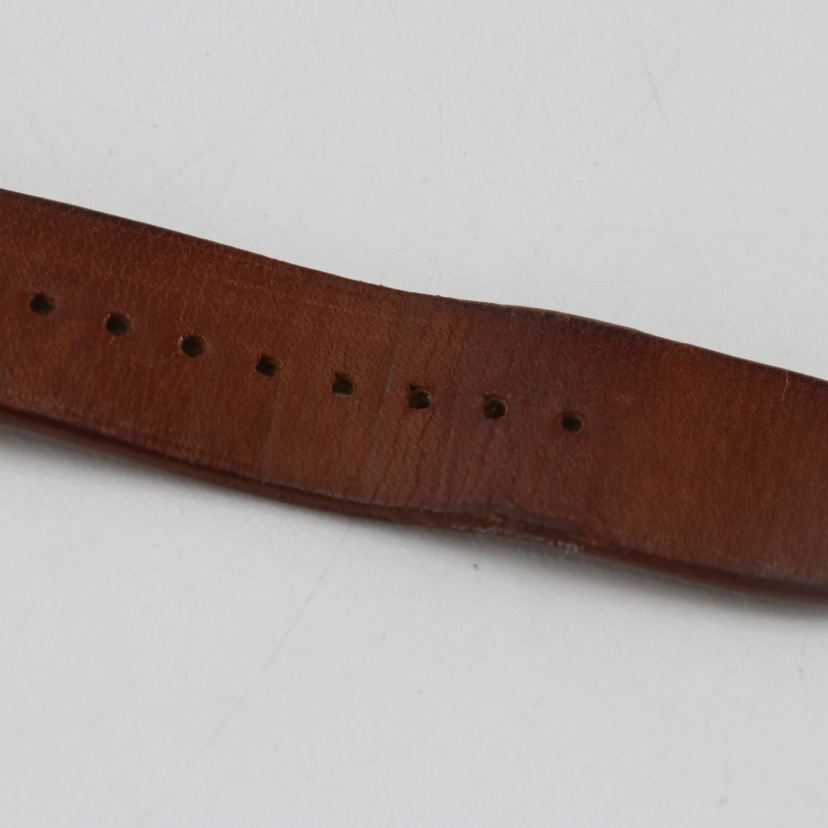 Hermès Gourmette Double Tour Apple Series 7 Watch Strap in Barenia Leather w/Box