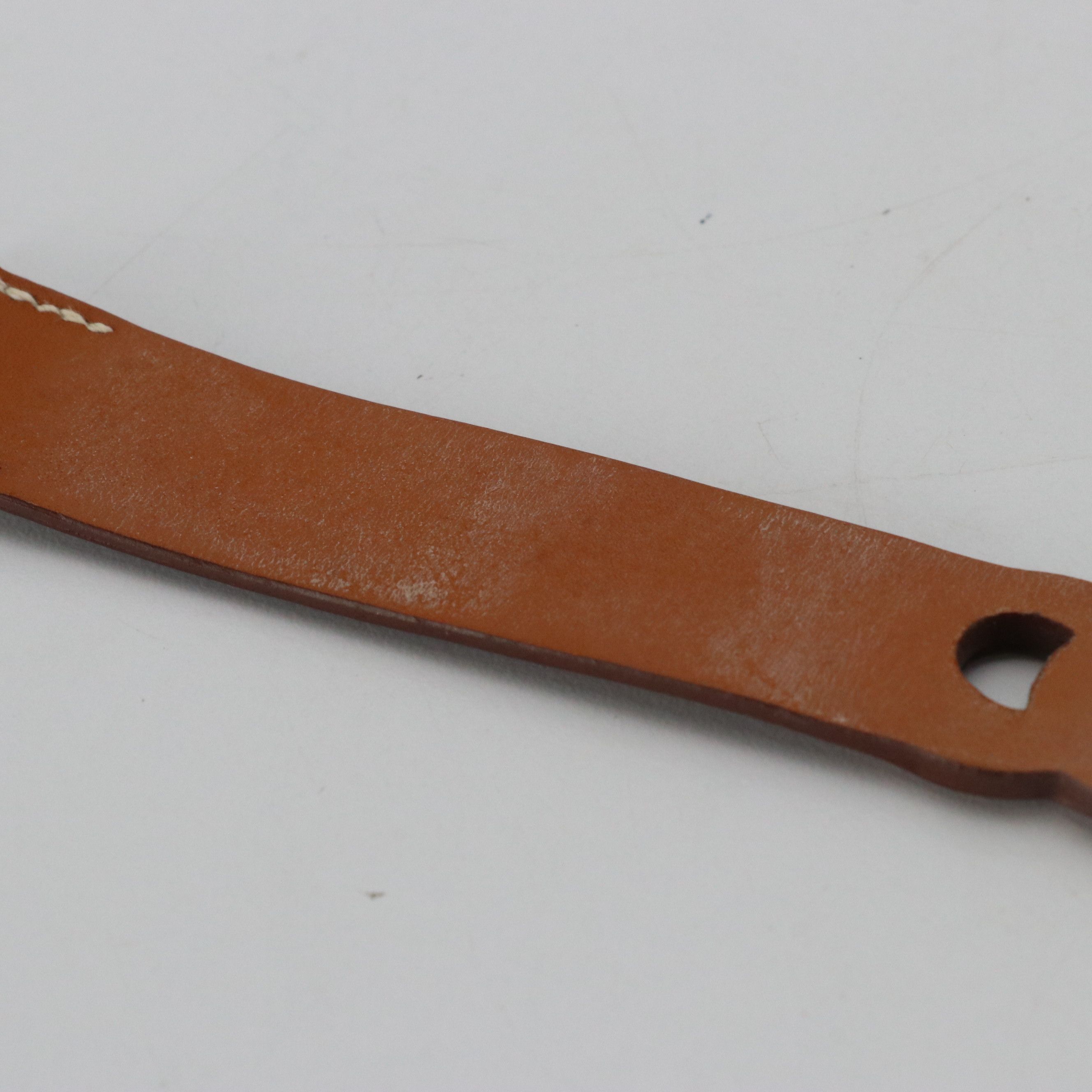 Hermès Gourmette Double Tour Apple Series 7 Watch Strap in Barenia Leather w/Box