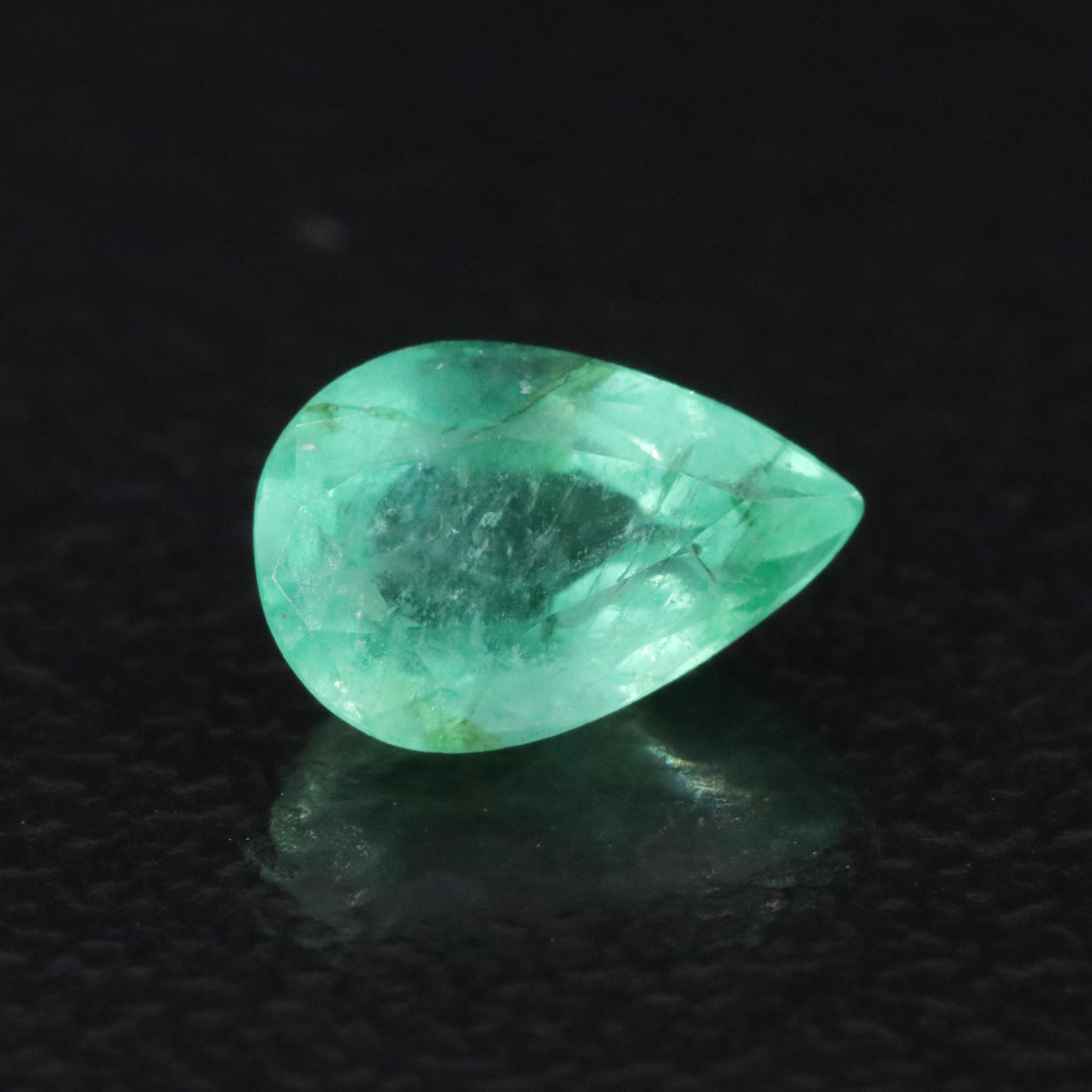 Loose 0.80 CTW Matched Pair of Emeralds