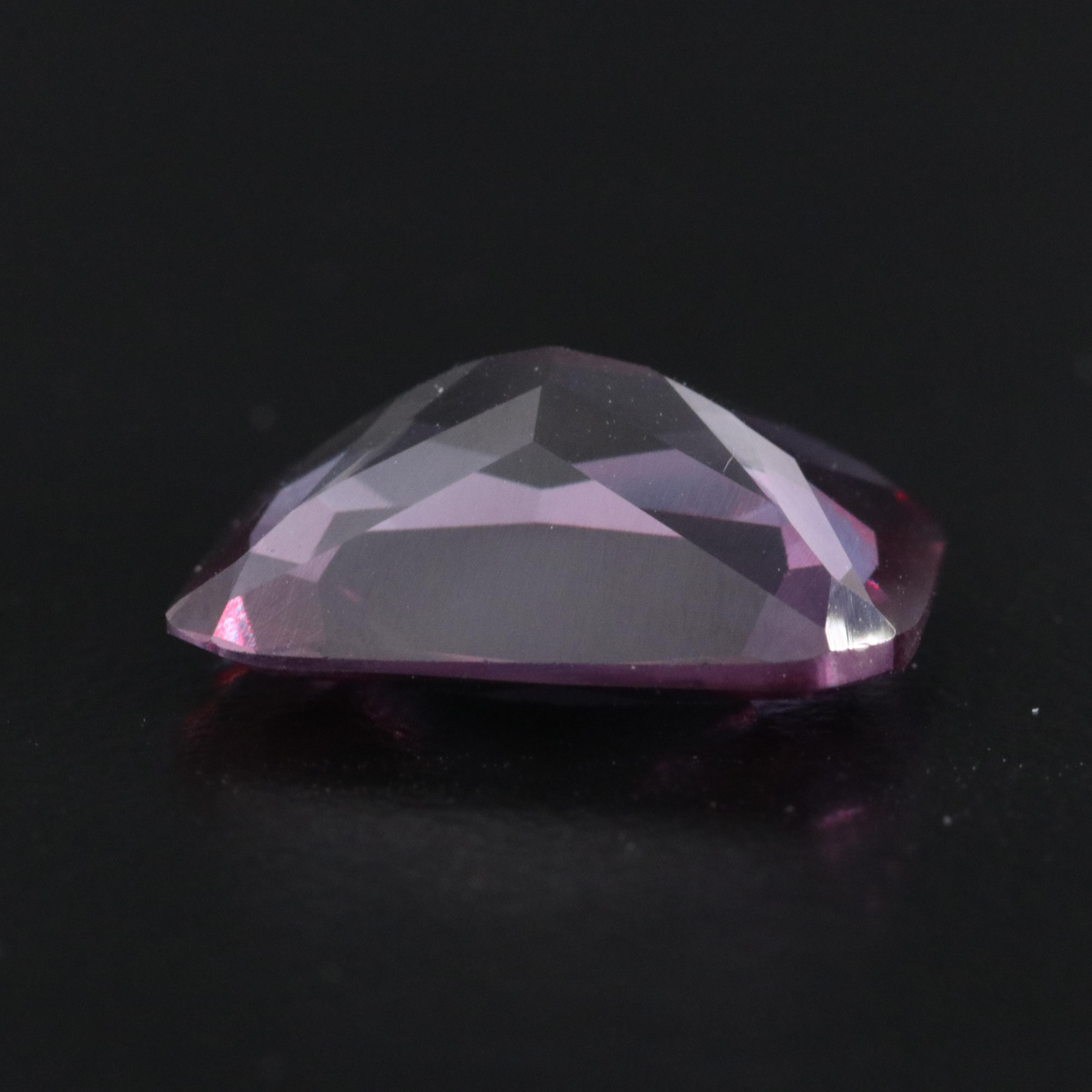Loose 11.76 CT Lab Grown Color Change Sapphire
