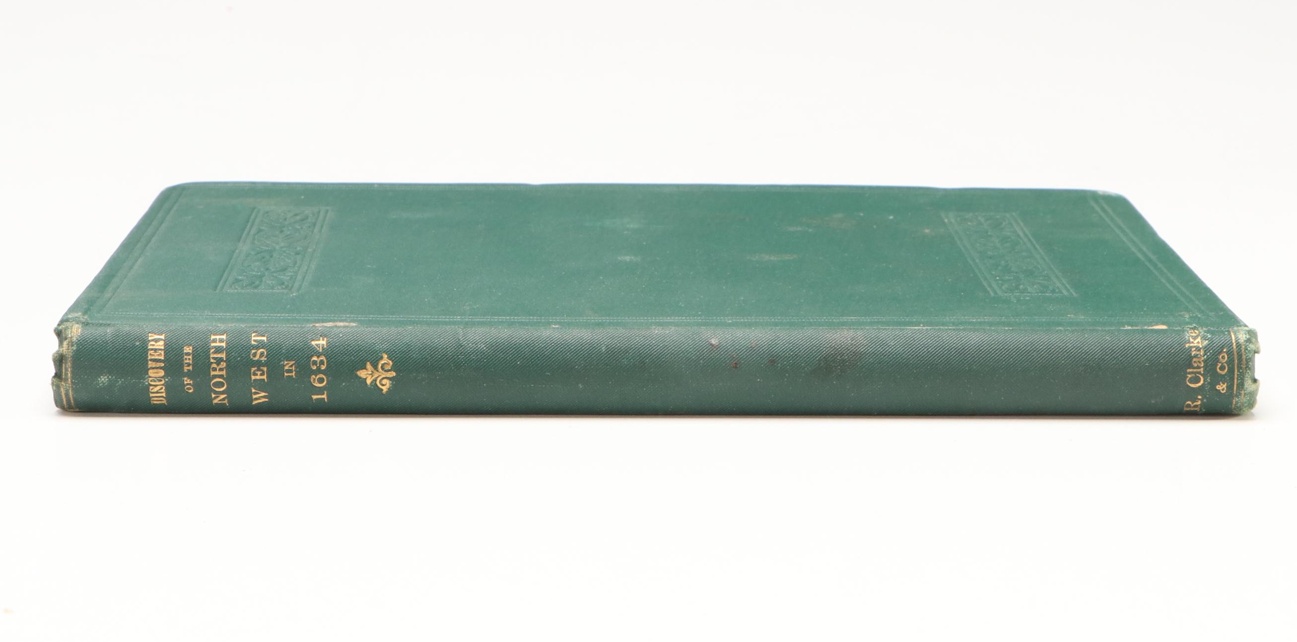 "History of the Discovery of the Northwest" by John Nicolet, 1881