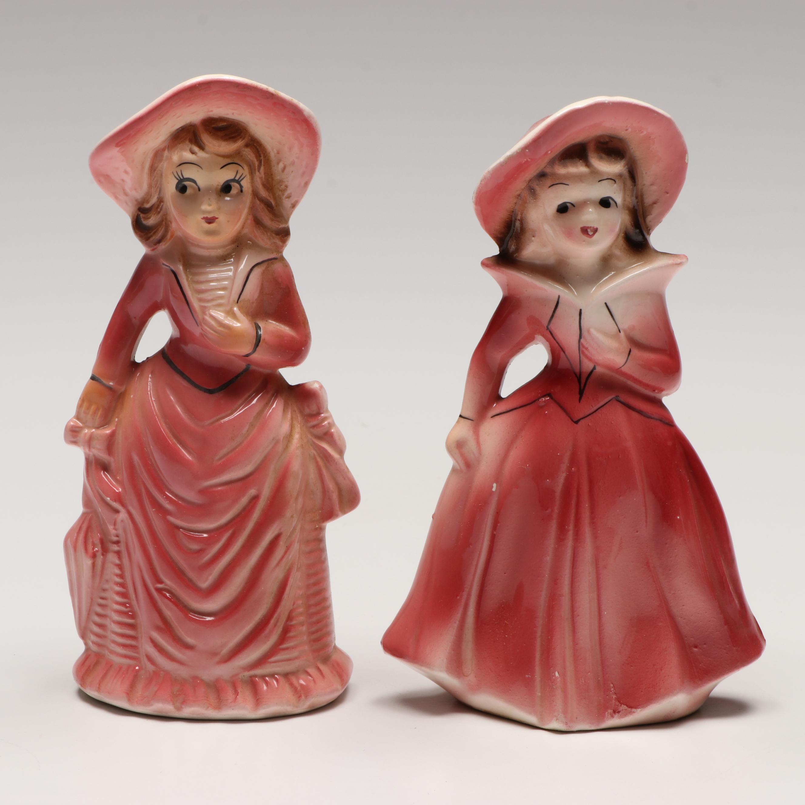Enesco Porcelain "Growing Up Birthday Girls" and More Figurines